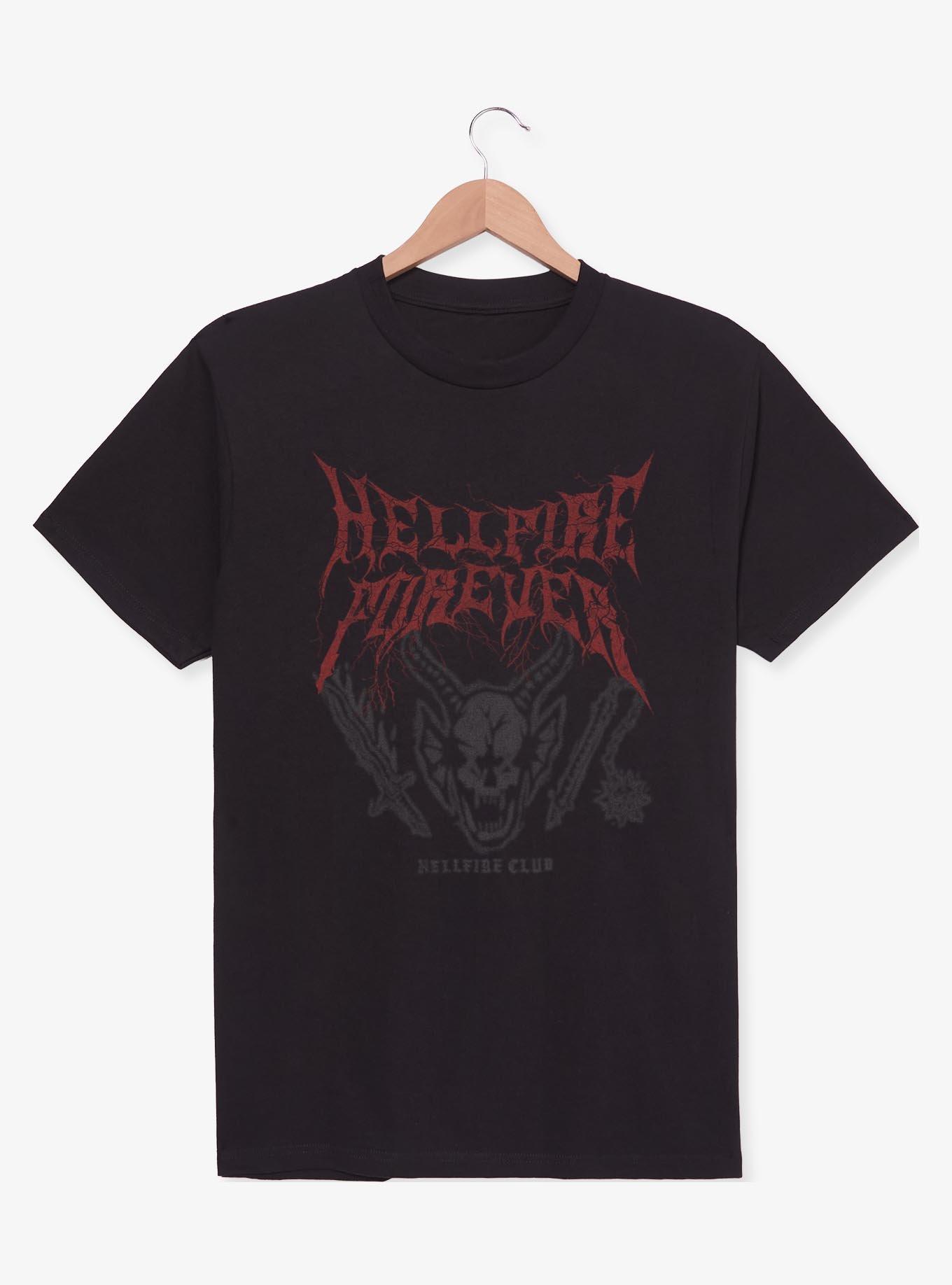 Stranger Things Hellfire Forever T-Shirt BoxLunch Exclusive