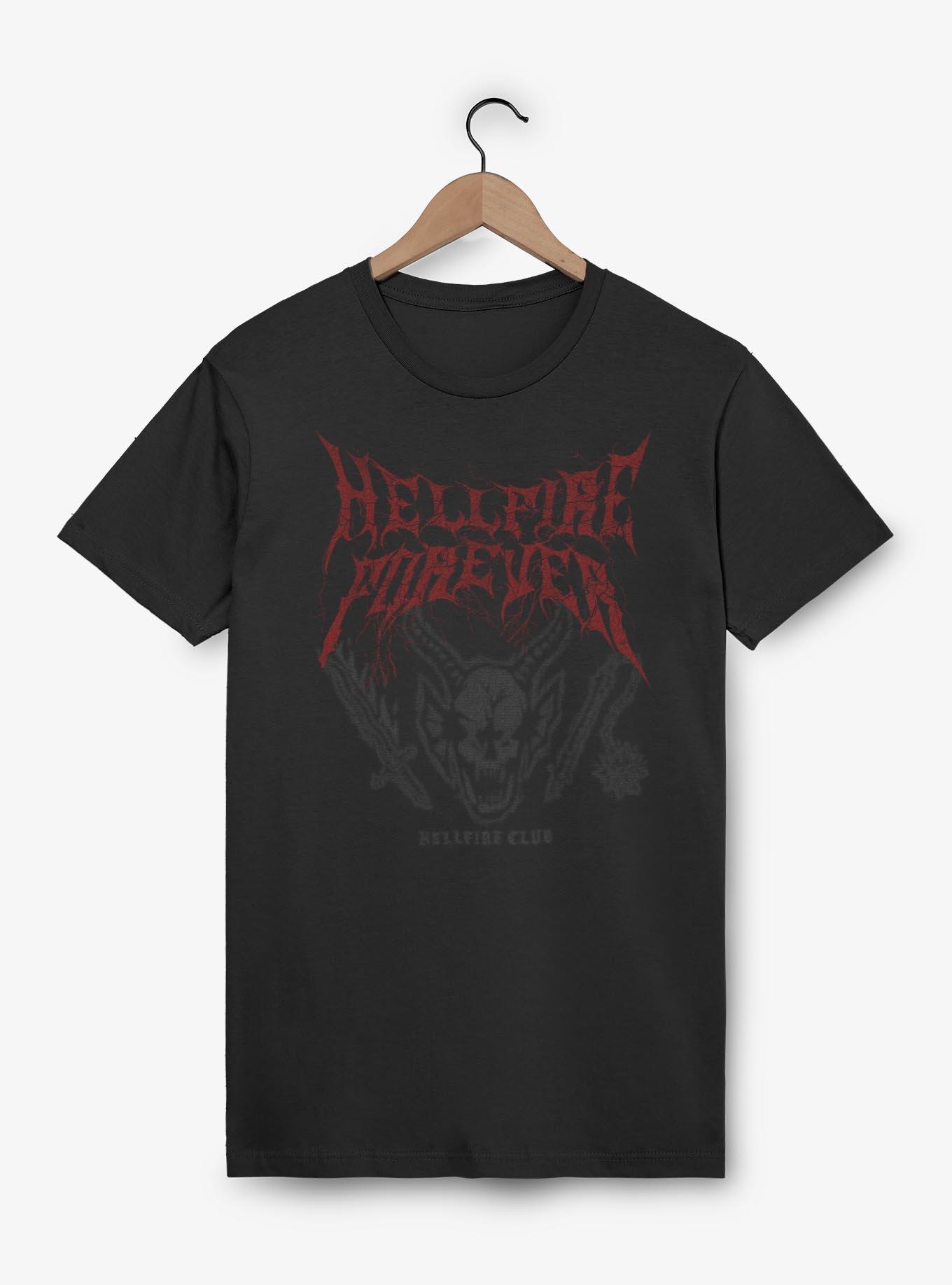 Stranger Things Hellfire Forever T-Shirt BoxLunch Exclusive, , hi-res