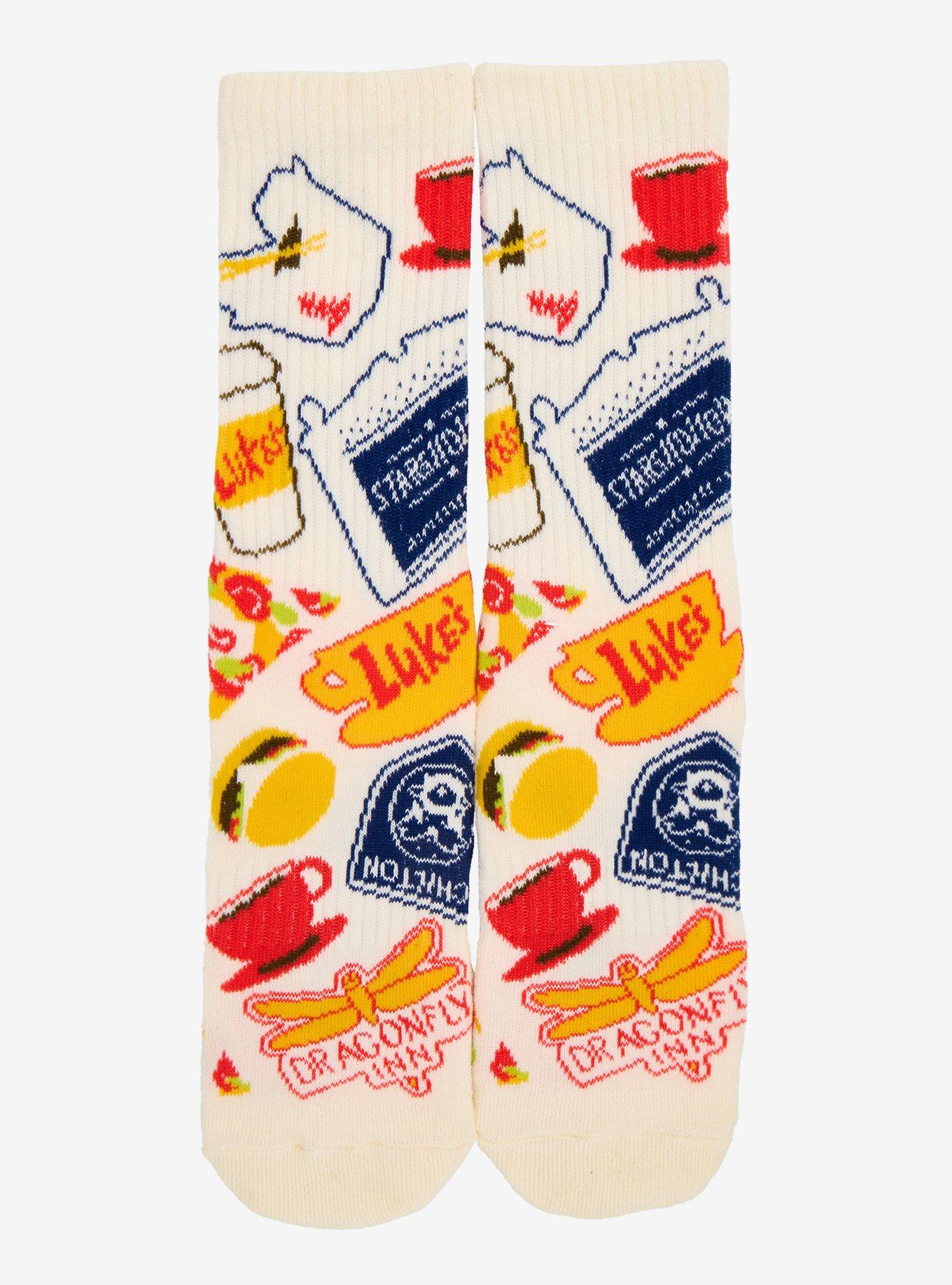 Gilmore Girls Icons Crew Socks, , hi-res