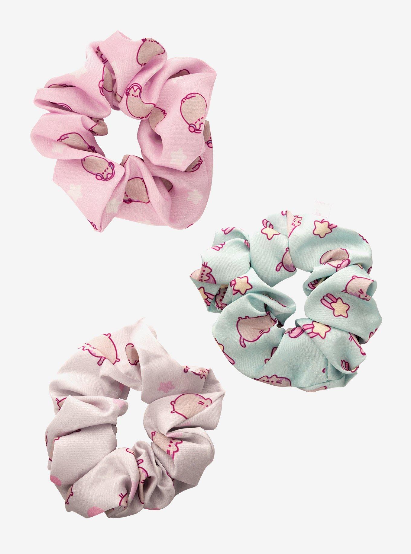 Pusheen Hair Scrunchies Set, , hi-res