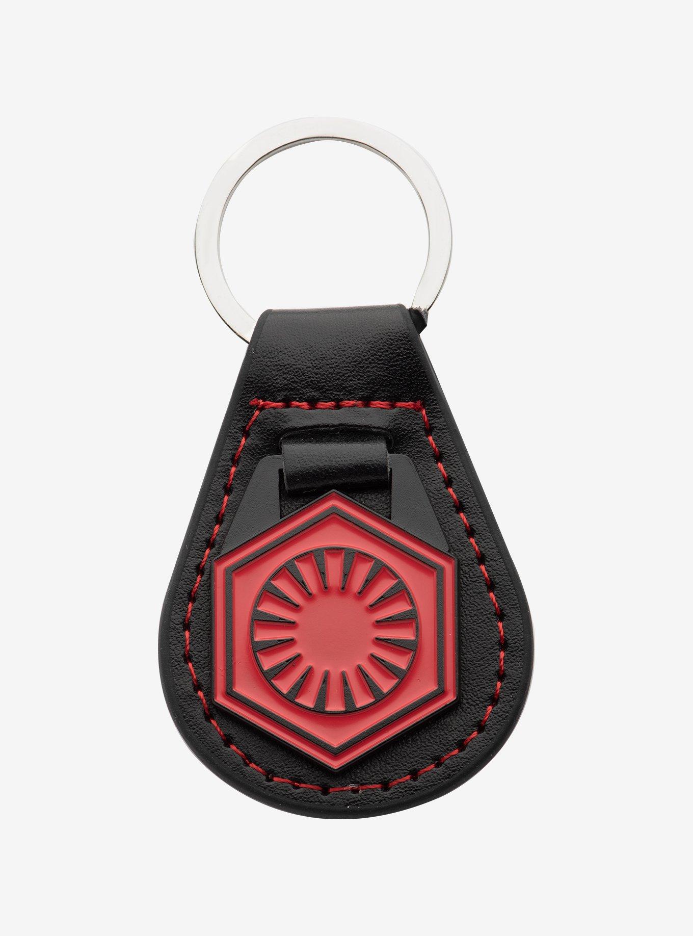 Star Wars Episode 7 First Order Leather Key Chain, , hi-res