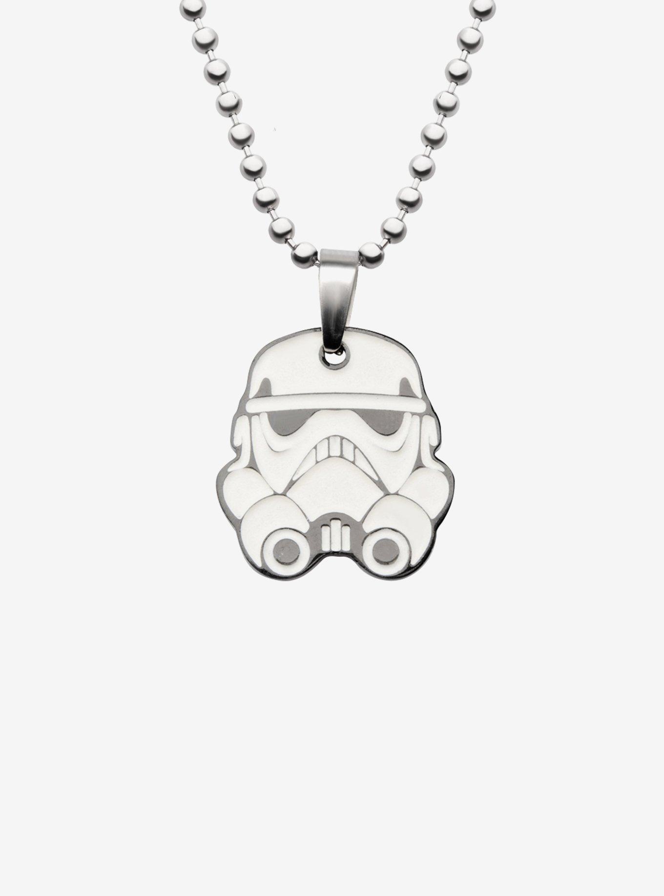 Star Wars Glow Rebels Stormtrooper Pendant Necklace, , hi-res