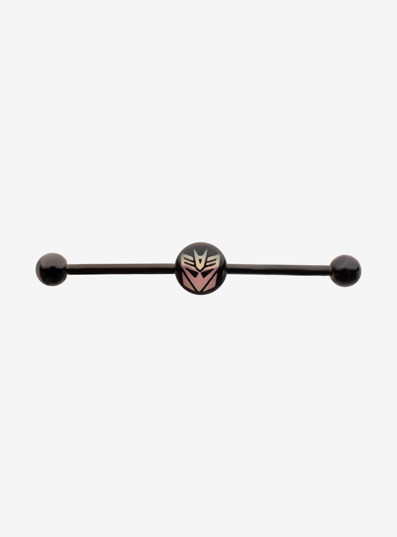 Transformers Decepticon Logo Industrial Barbell, , hi-res