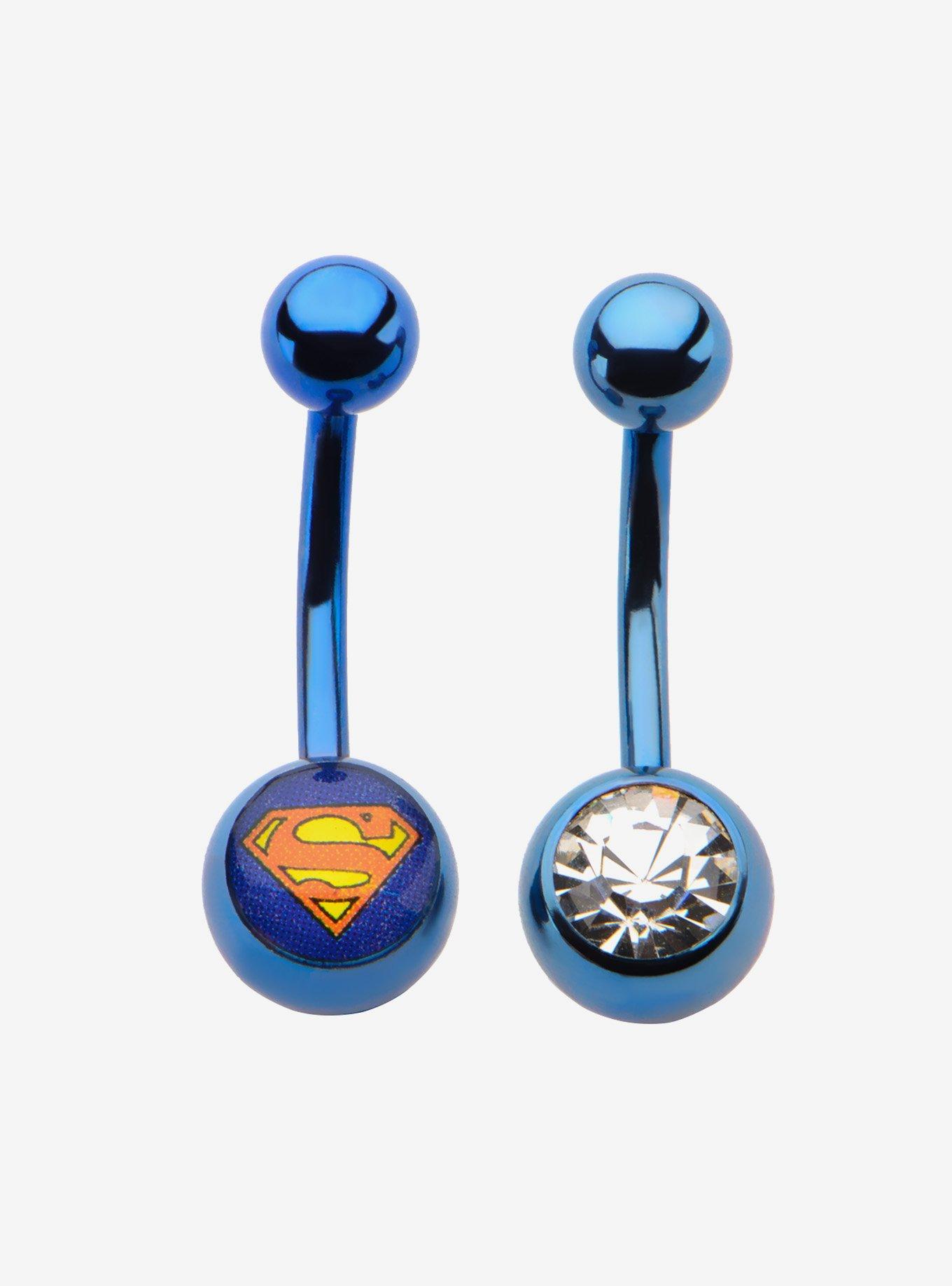 DC Comics Superman 14g Navel Bonus Pack, , hi-res
