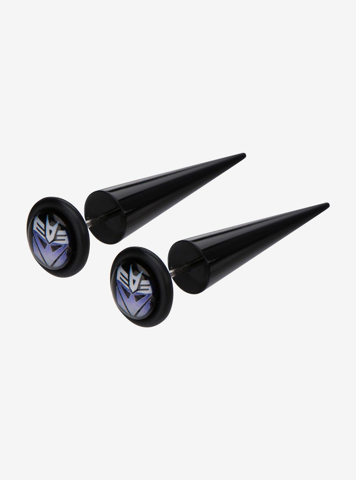 Transformers Decepticon Logo Faux Taper, , hi-res