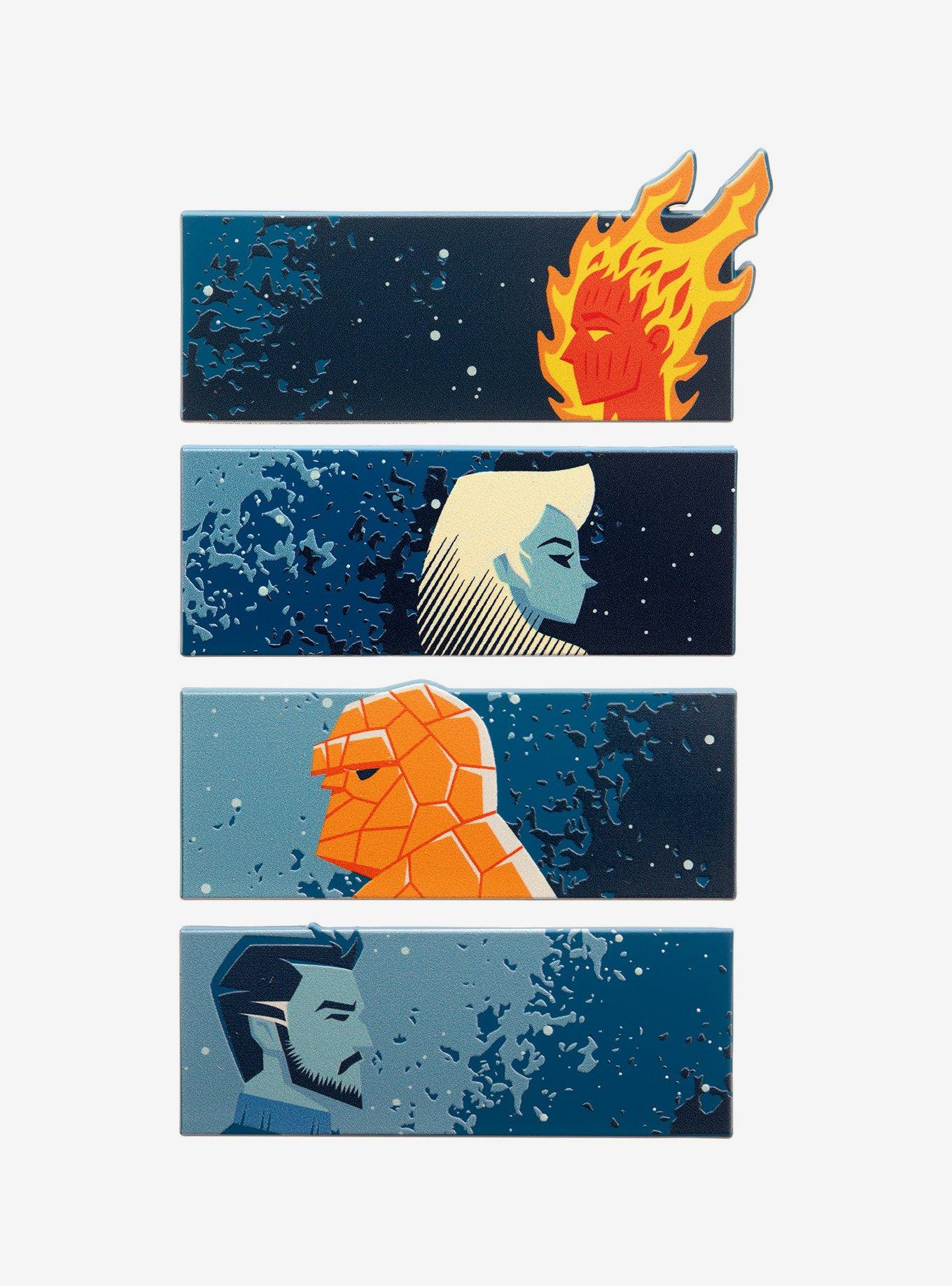 Marvel The Fantastic Four: First Steps Movie Characters Pin Set, , hi-res