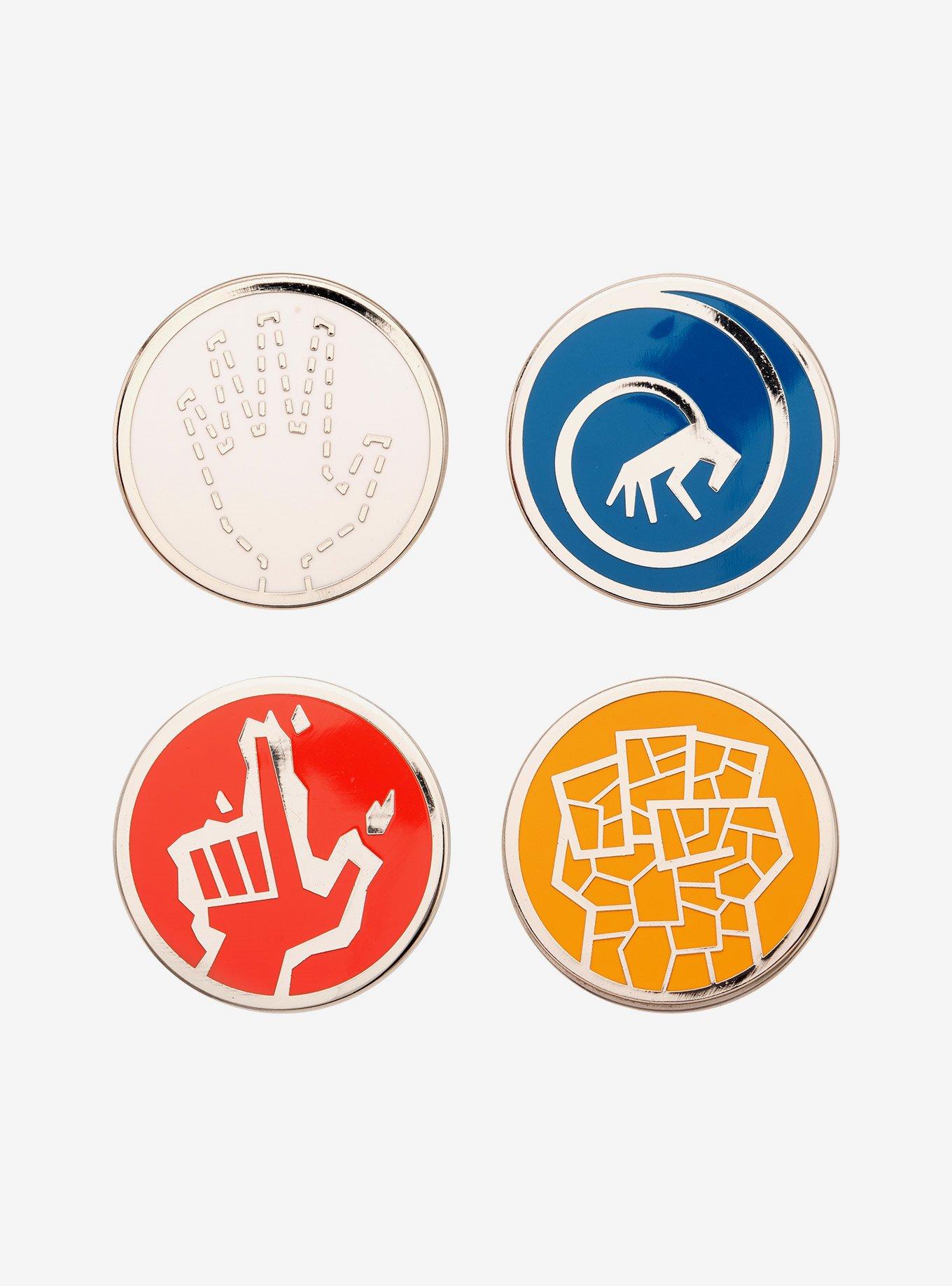 Marvel The Fantastic Four: First Steps Movie Symbols Enamel Pin Set, , hi-res