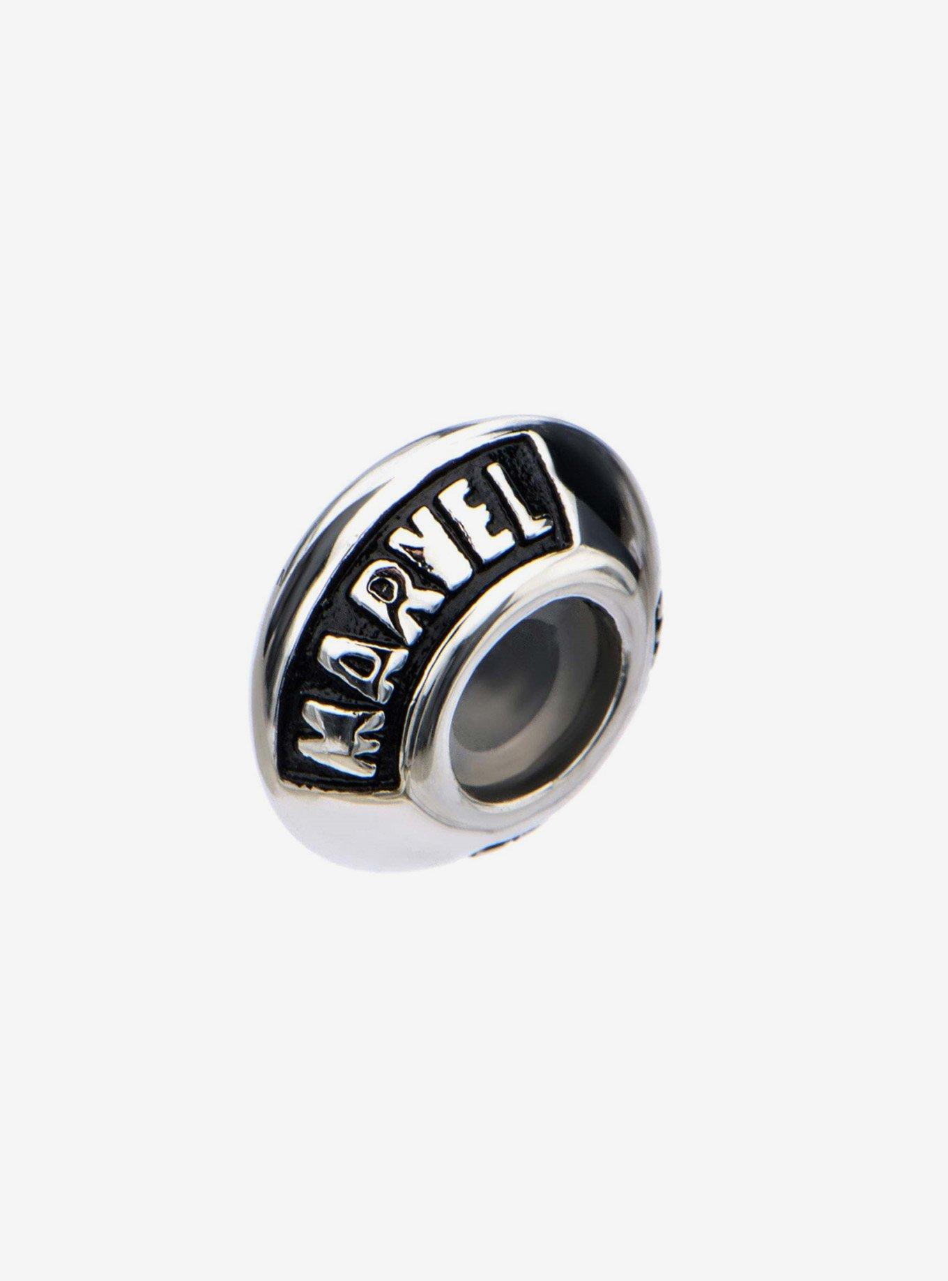 Marvel Logo Bead Charm Bracelet Spacer, , hi-res