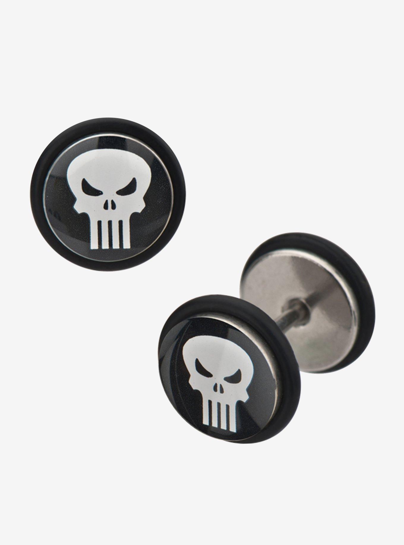 Marvel Punisher Faux Plug, , hi-res