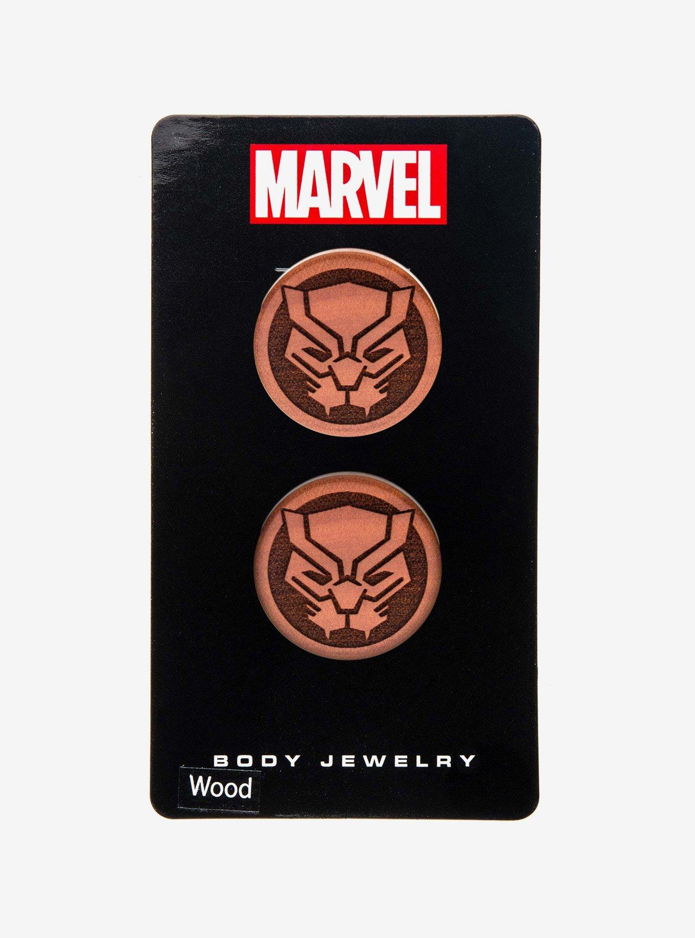 Wood Marvel Black Panther Plug 2 Pack, , hi-res