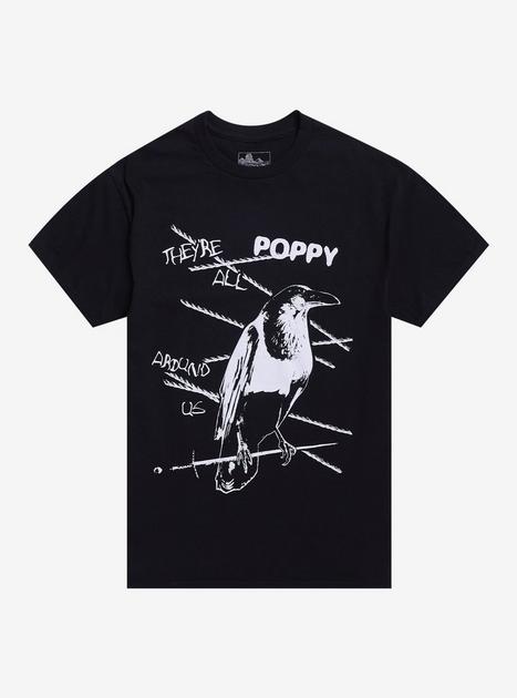 Poppy They're All Around Us Crow T-Shirt | Hot Topic
