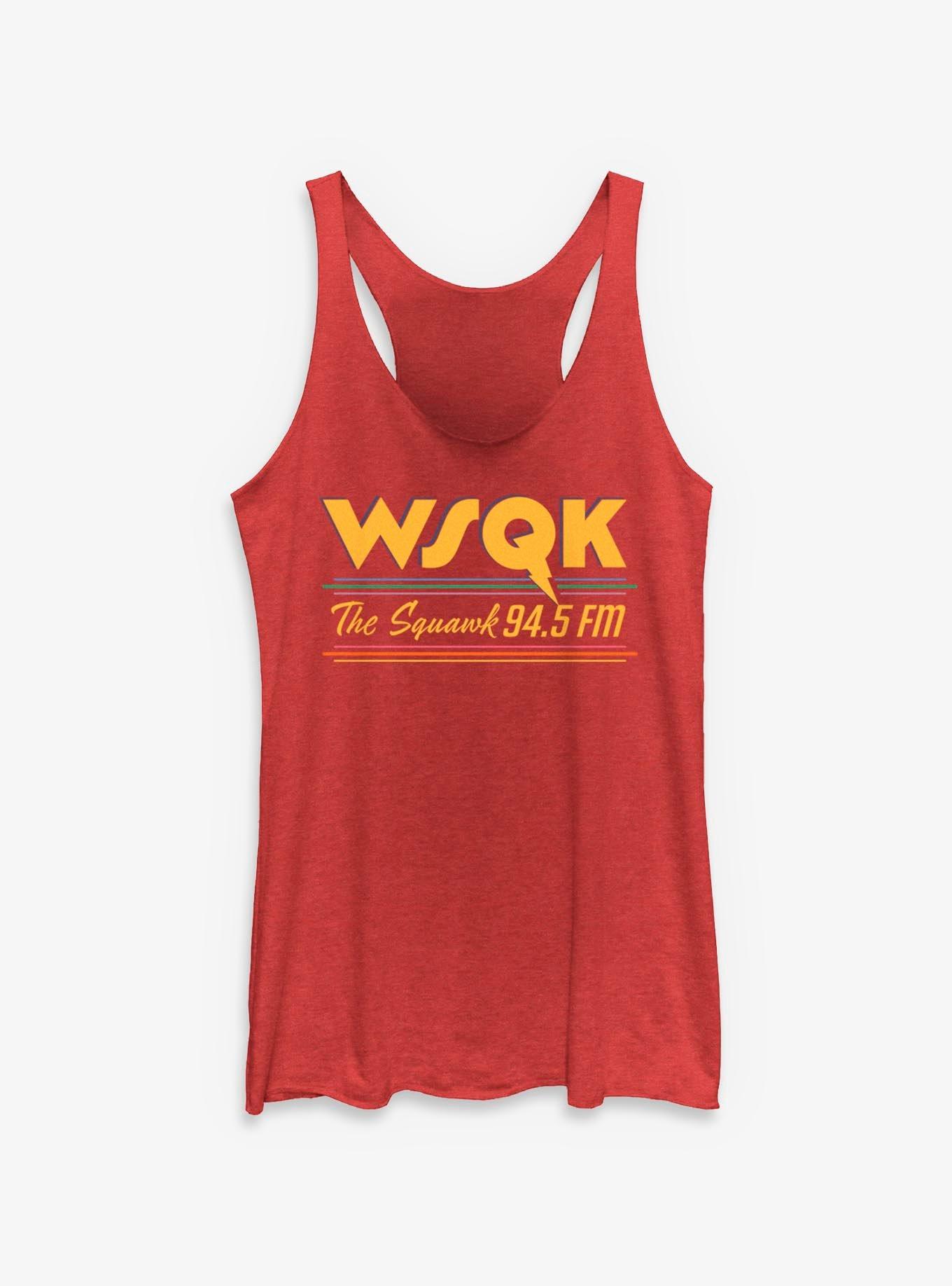 Stranger Things WSQK Radio The Squawk Womens Tank, , hi-res