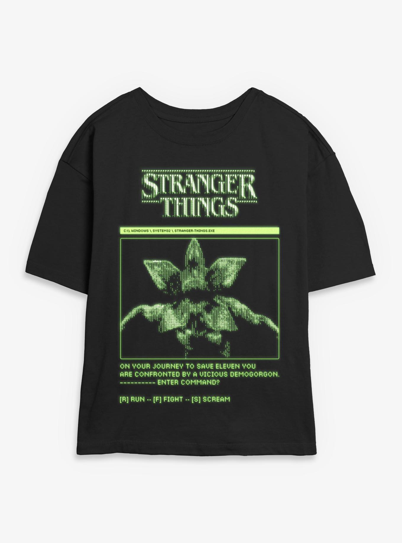 Stranger Things Demogorgon Game Journey Womens Skimmer T-Shirt, , hi-res