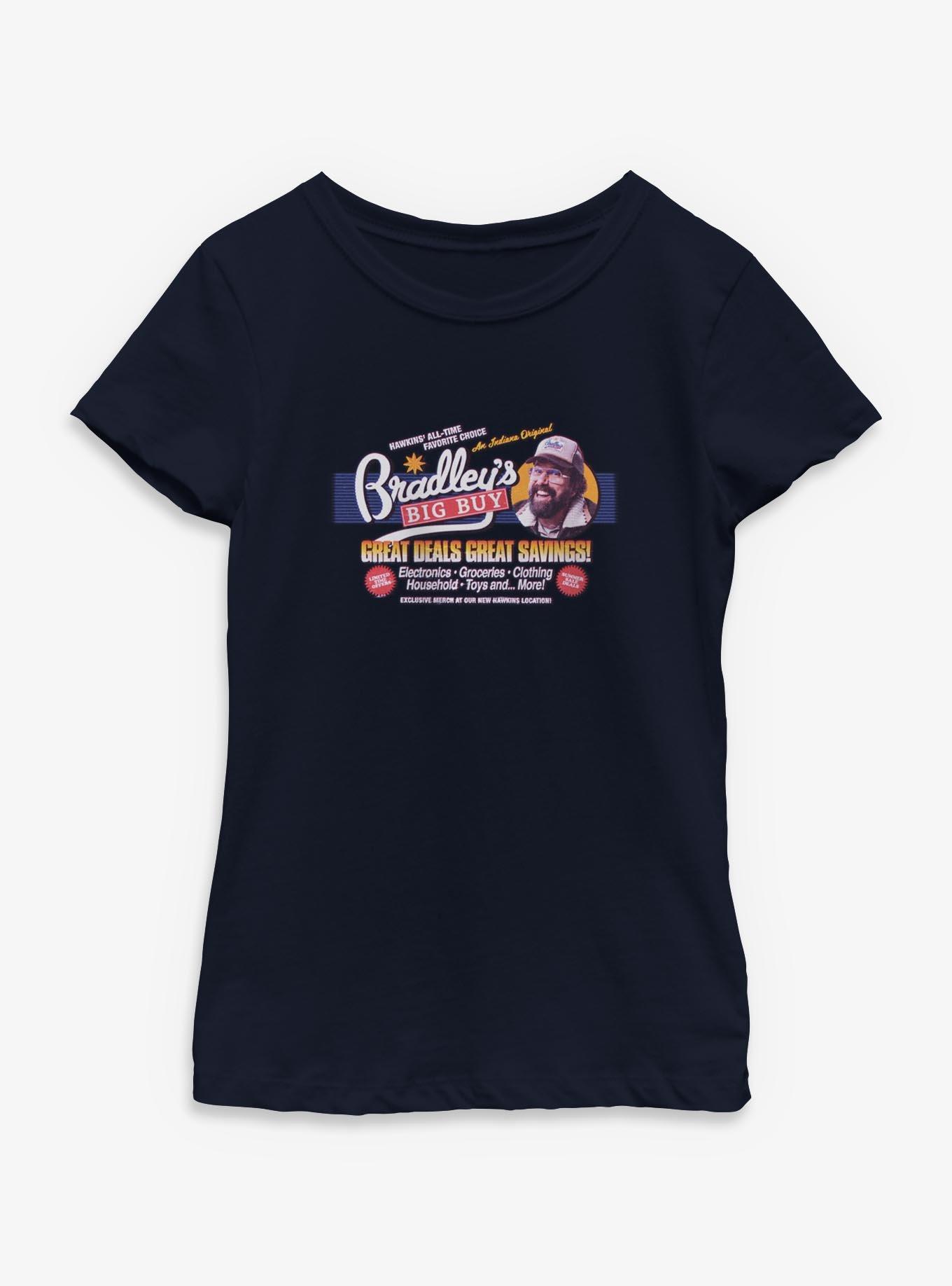 Stranger Things Bradley's Big Buy Great Deals Youth Girls T-Shirt, , hi-res