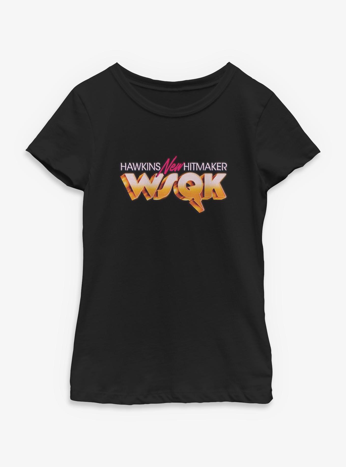 Stranger Things Hawkins Hitmaker Retro Youth Girls T-Shirt, , hi-res