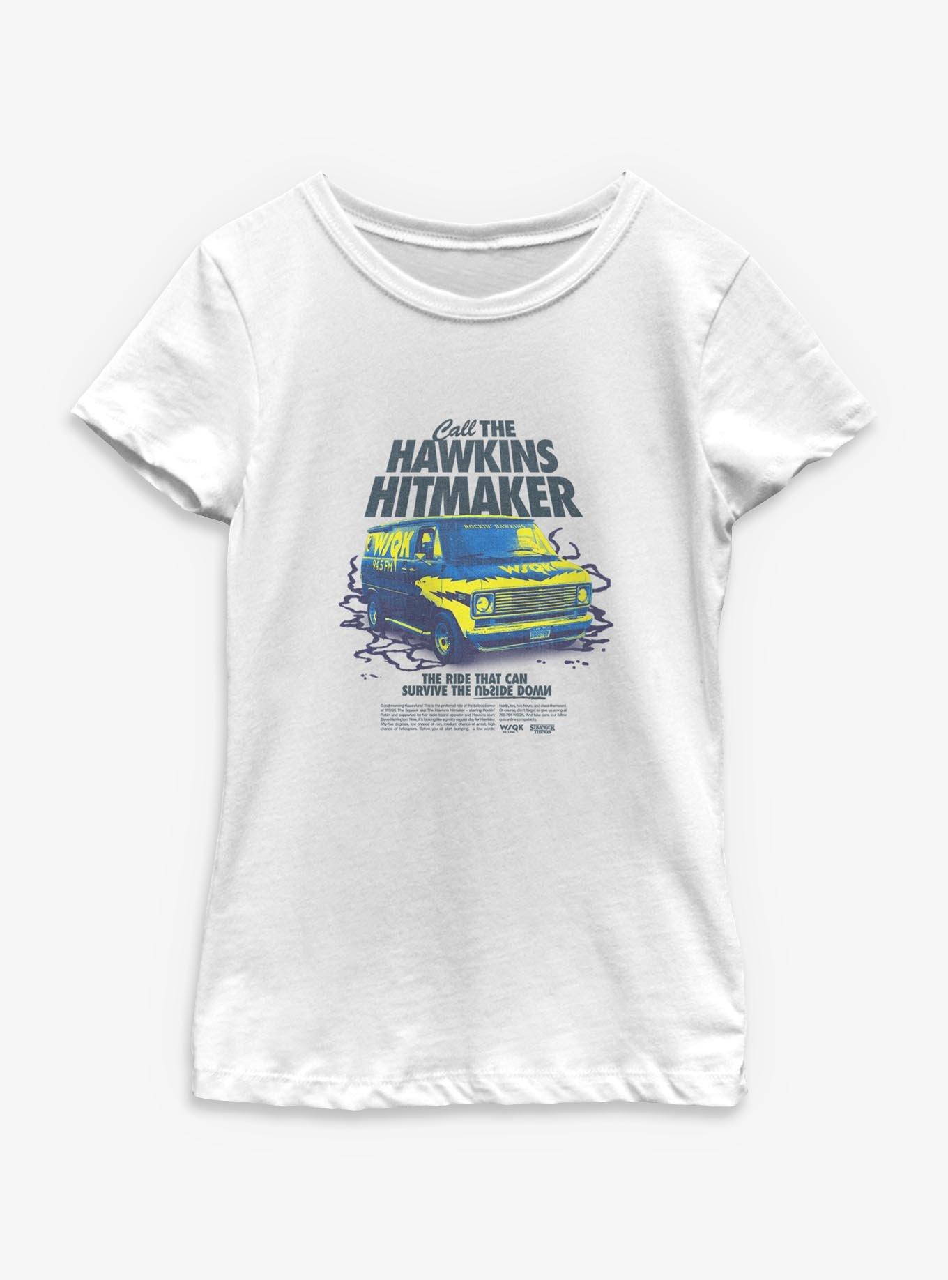 Stranger Things Call The Hawkins Hitmaker Youth Girls T-Shirt, , hi-res