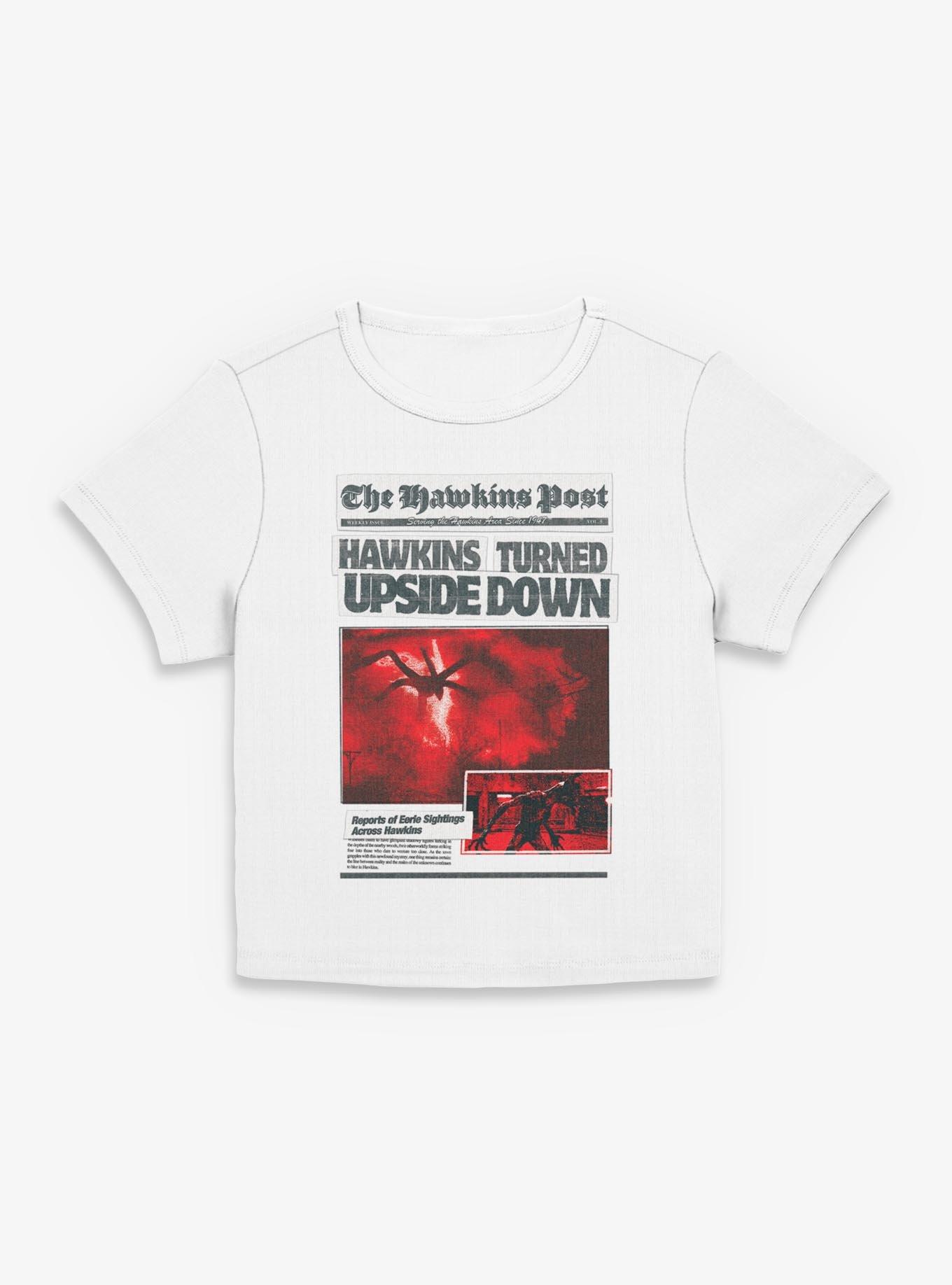 Stranger Things The Hawkins Post Womens Baby T-Shirt, , hi-res