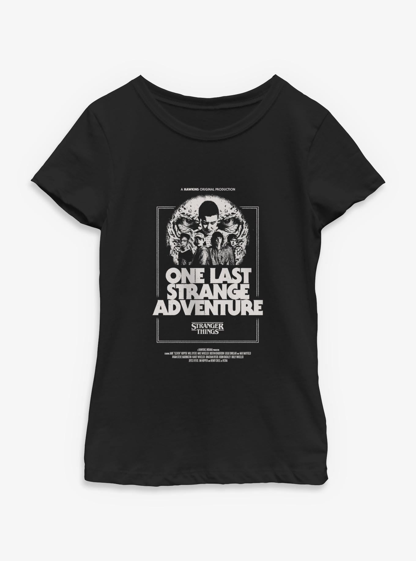Stranger Things One Last Strange Adventure Youth Girls T-Shirt, , hi-res
