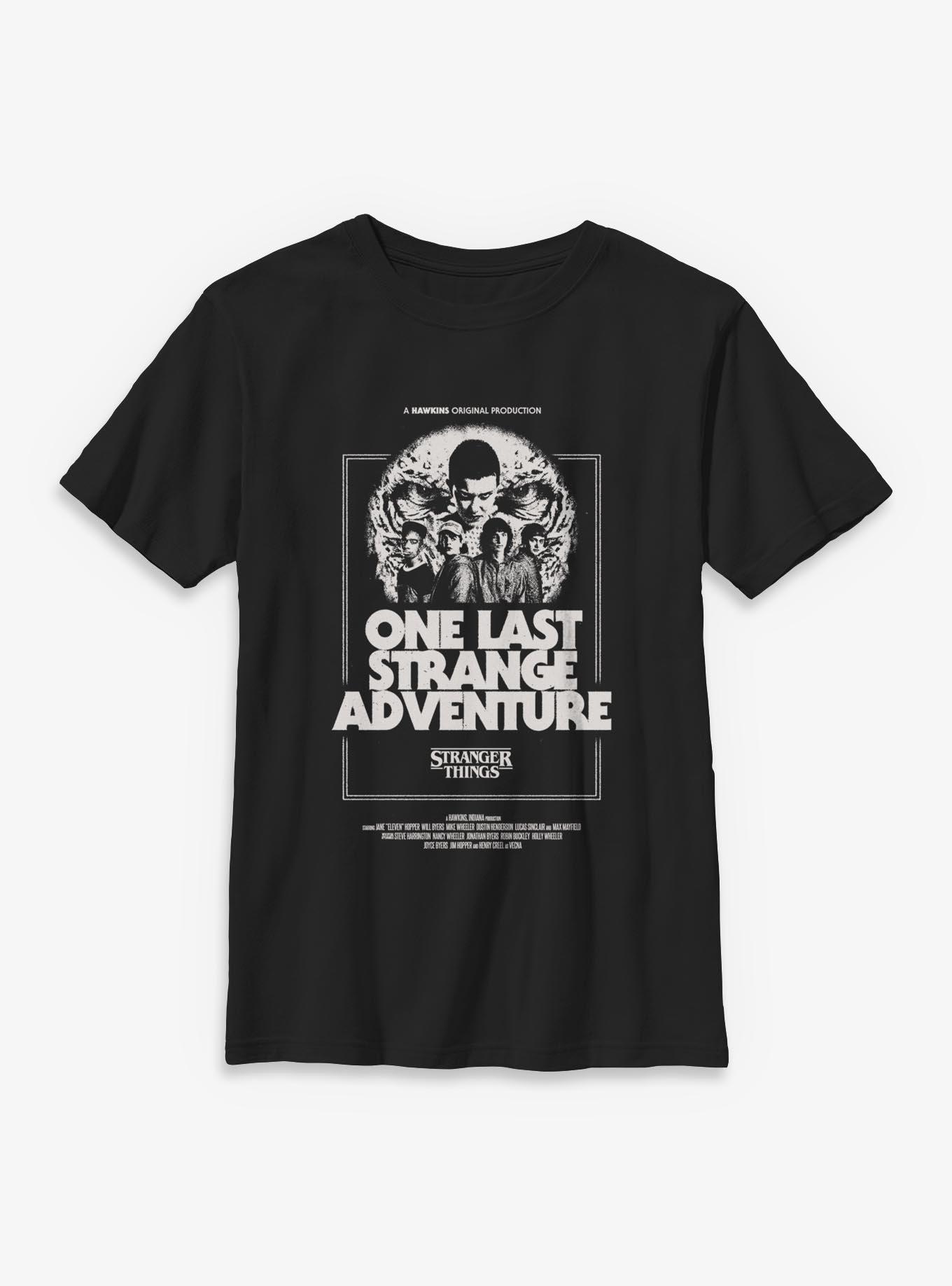 Stranger Things One Last Strange Adventure Youth T-Shirt, , hi-res