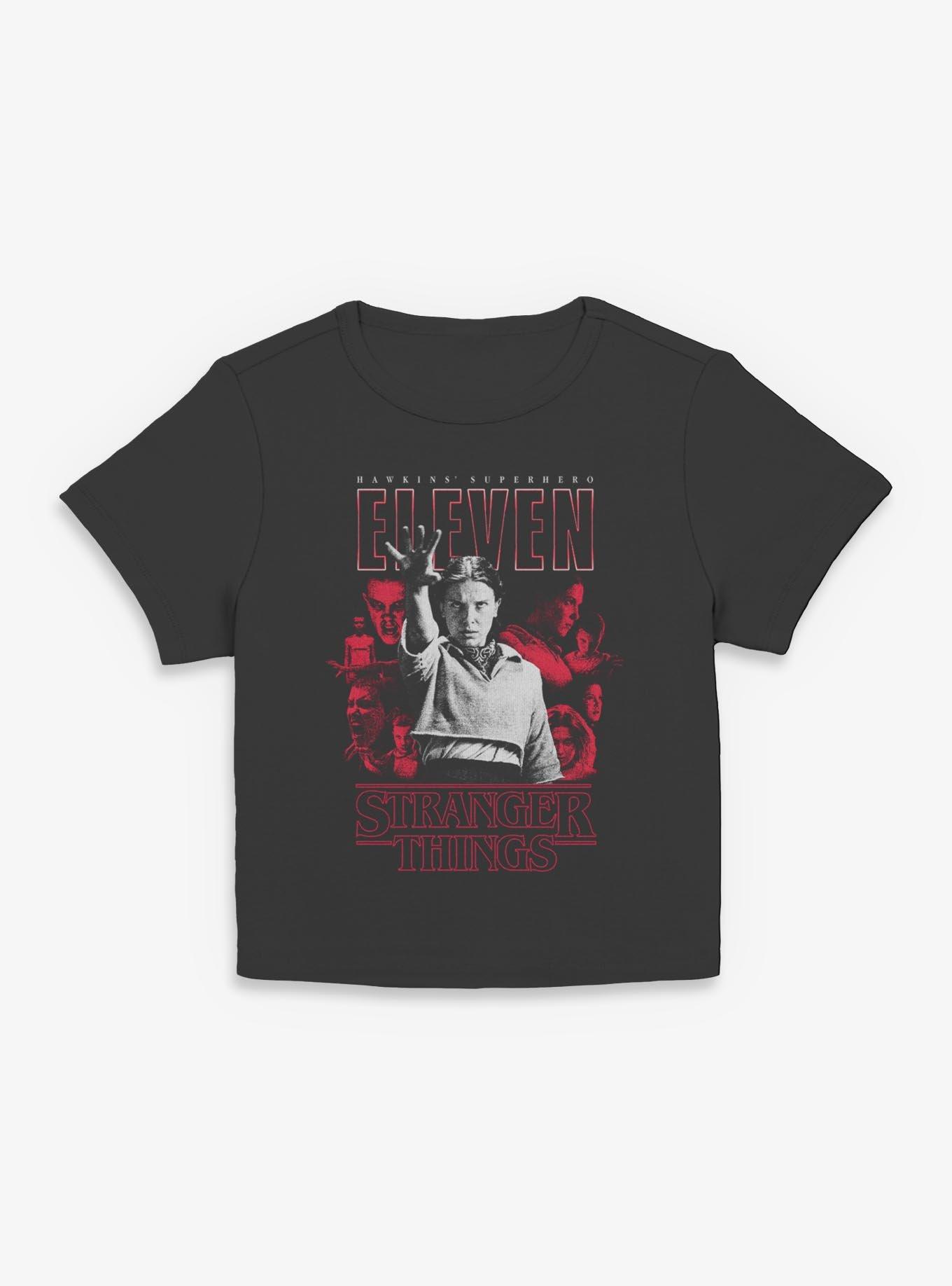 Stranger Things Eleven Superhero Womens Baby T-Shirt, , hi-res