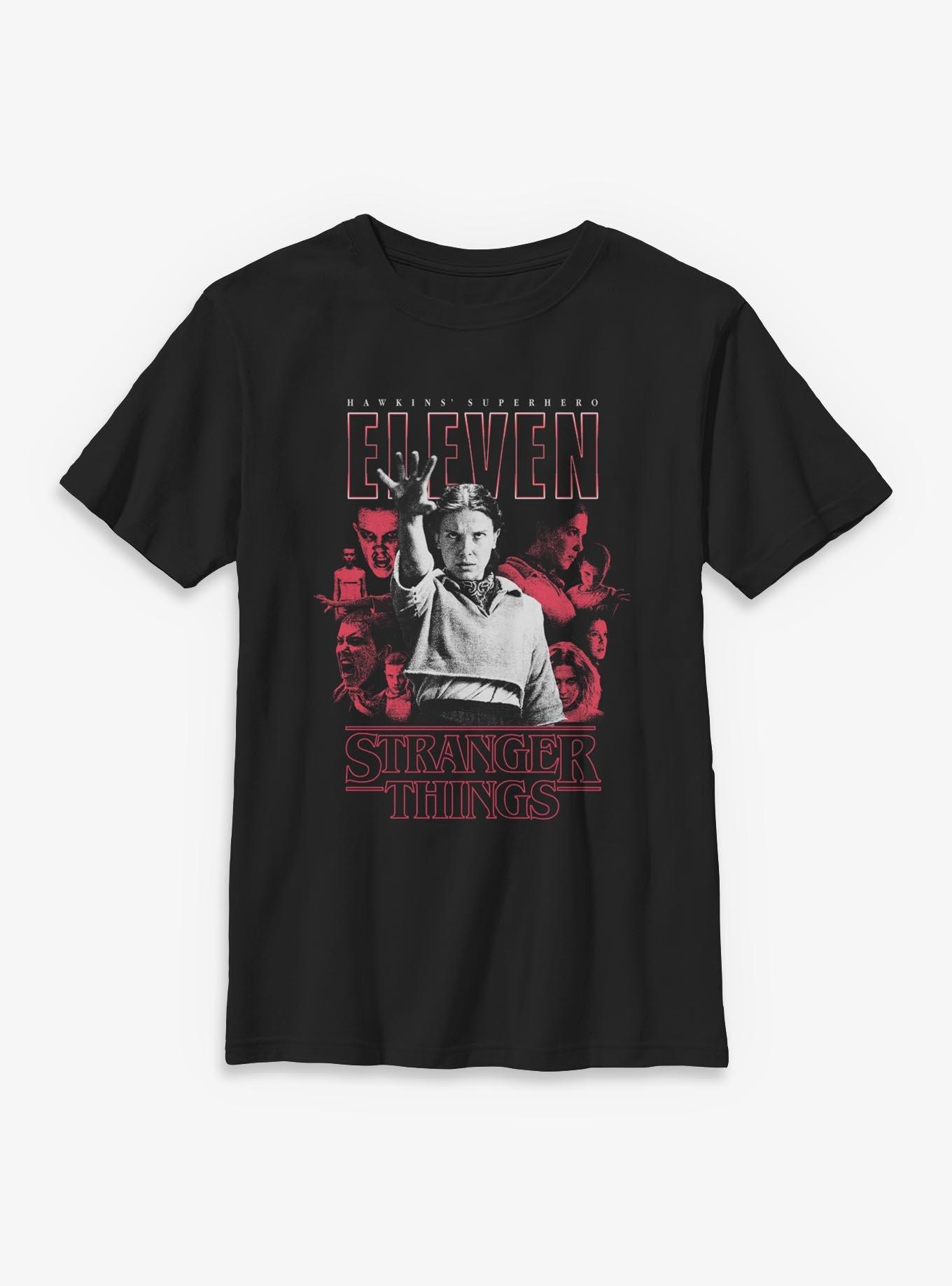 Stranger Things Eleven Superhero Youth T-Shirt, , hi-res