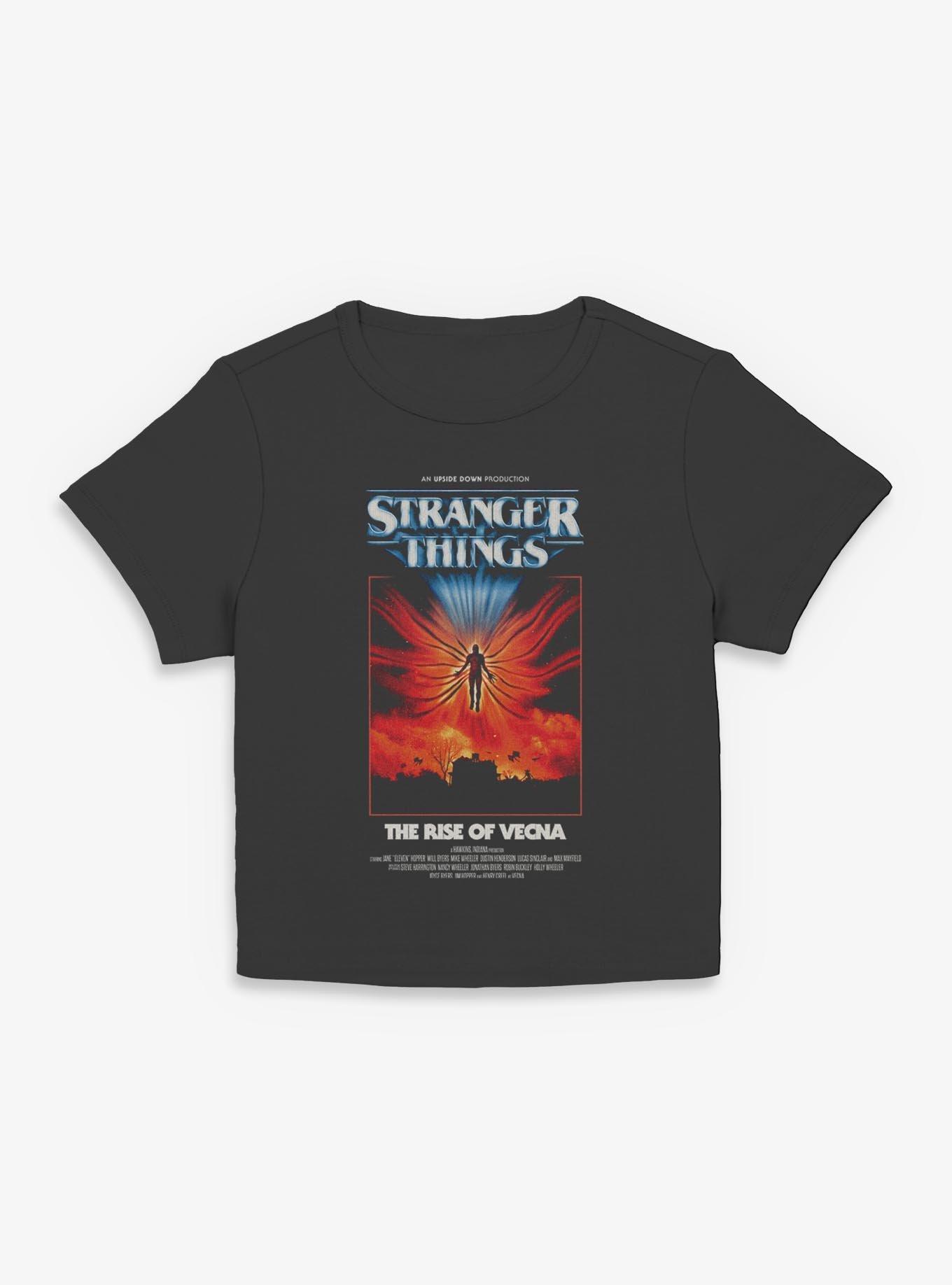 Stranger Things The Rise Of Vecna Womens Baby T-Shirt, BLACK, hi-res