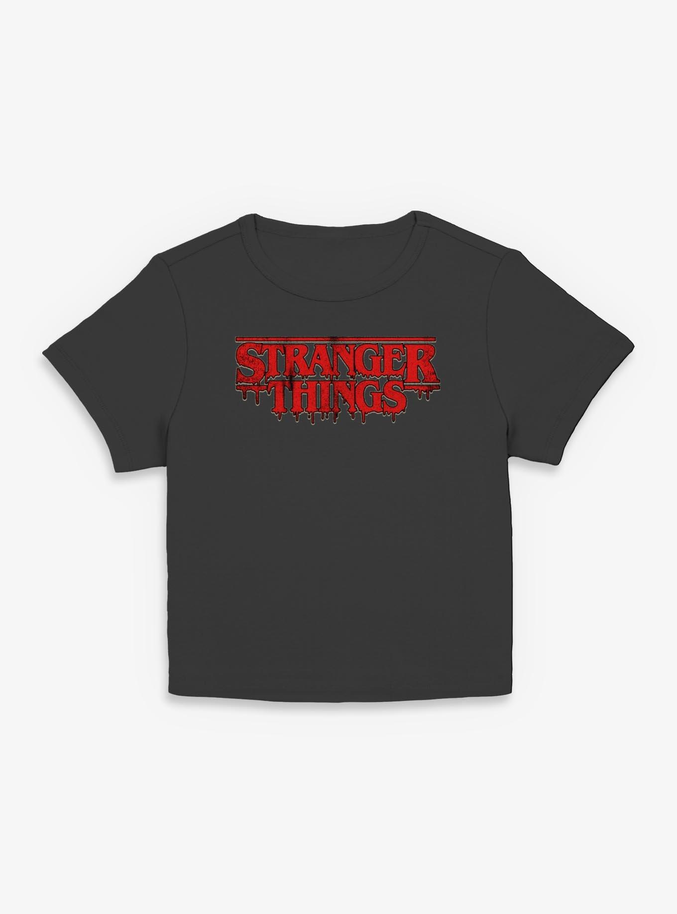 Stranger Things Blood Logo Womens Baby T-Shirt, , hi-res