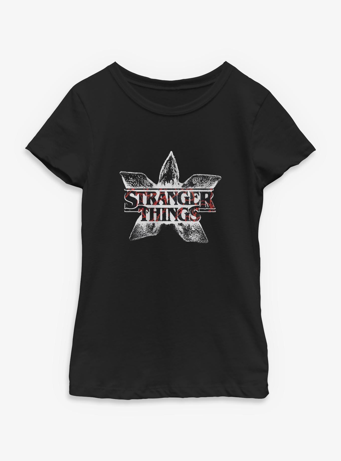 Stranger Things Demogorgon Head Youth Girls T-Shirt, , hi-res