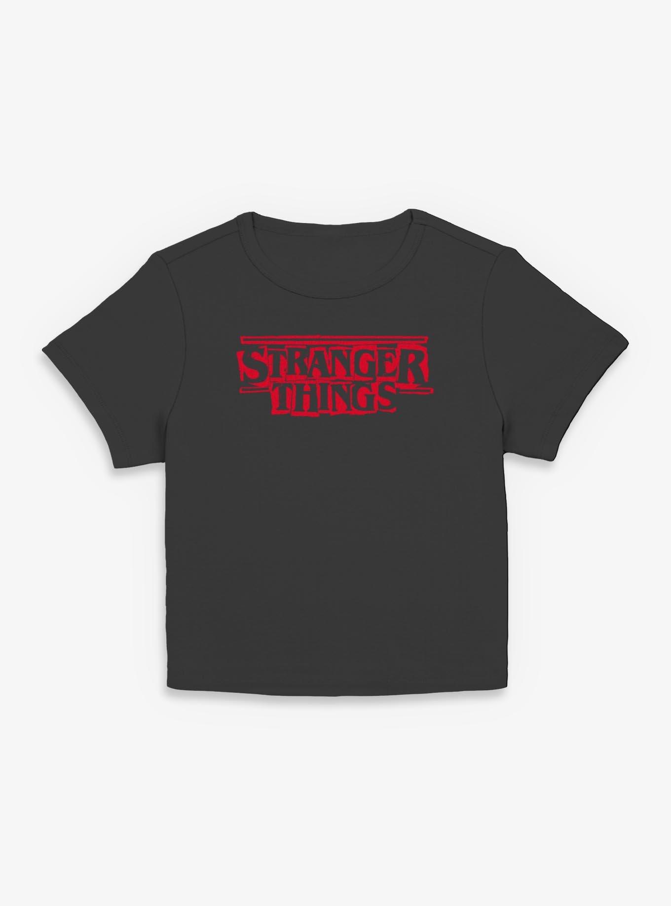 Stranger Things Logo Stencil Womens Baby T-Shirt, , hi-res