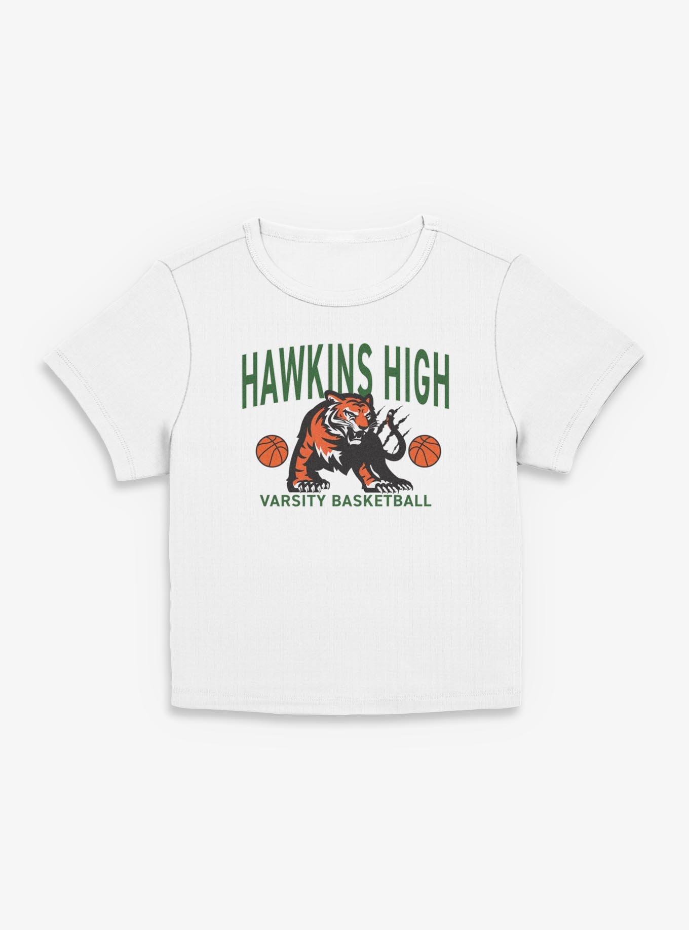 Stranger Things Hawkins High Basketball Womens Baby T-Shirt, , hi-res