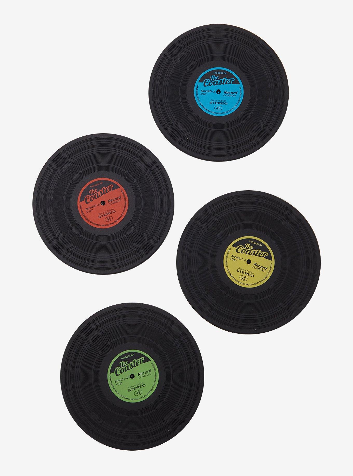 The Coaster Vinyl Record Coaster Set, , hi-res