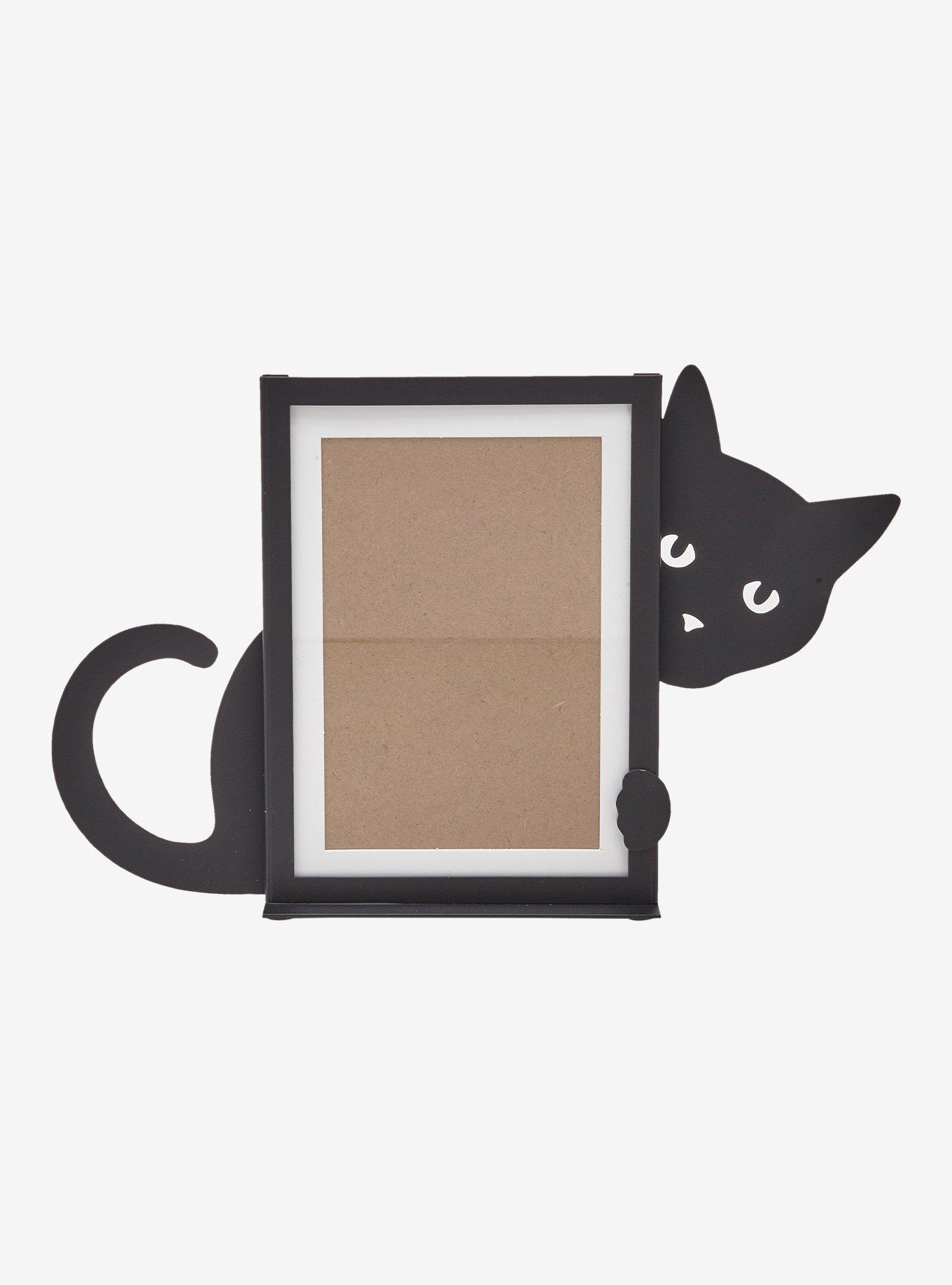 Black Cat Standing Frame, , hi-res