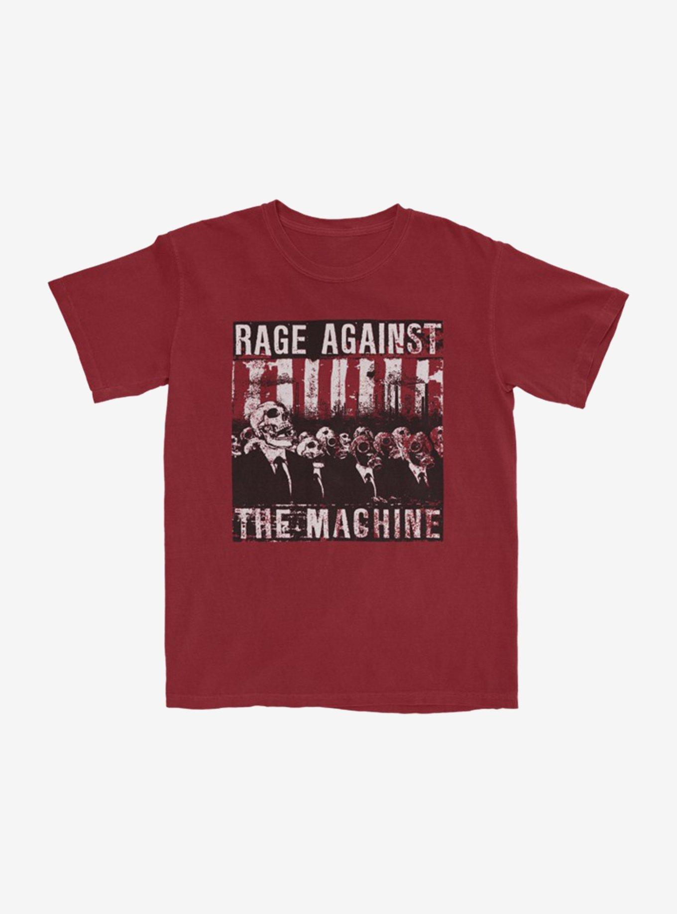 Rage Against The Machine Suited Skeletons T-Shirt, , hi-res