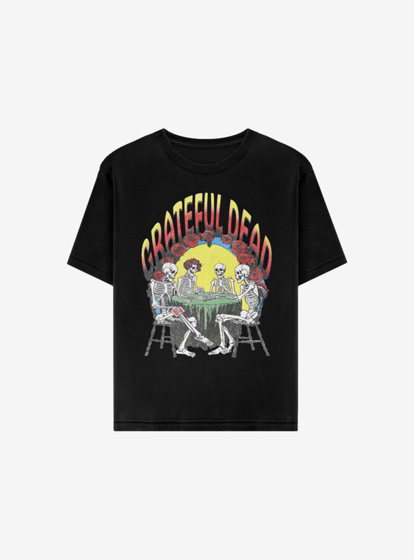 Grateful Dead Skeleton Card Game T-Shirt, , hi-res