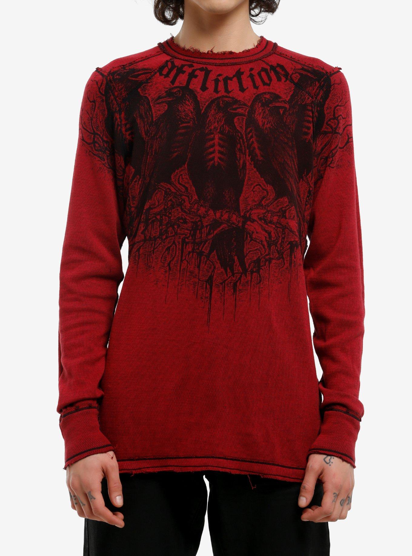 Affliction Reversible Thermal Long-Sleeve Top, , hi-res