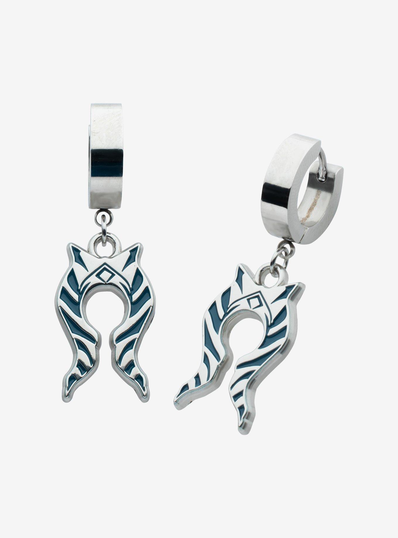 Star Wars Ahsoka Huggie Earrings, , hi-res