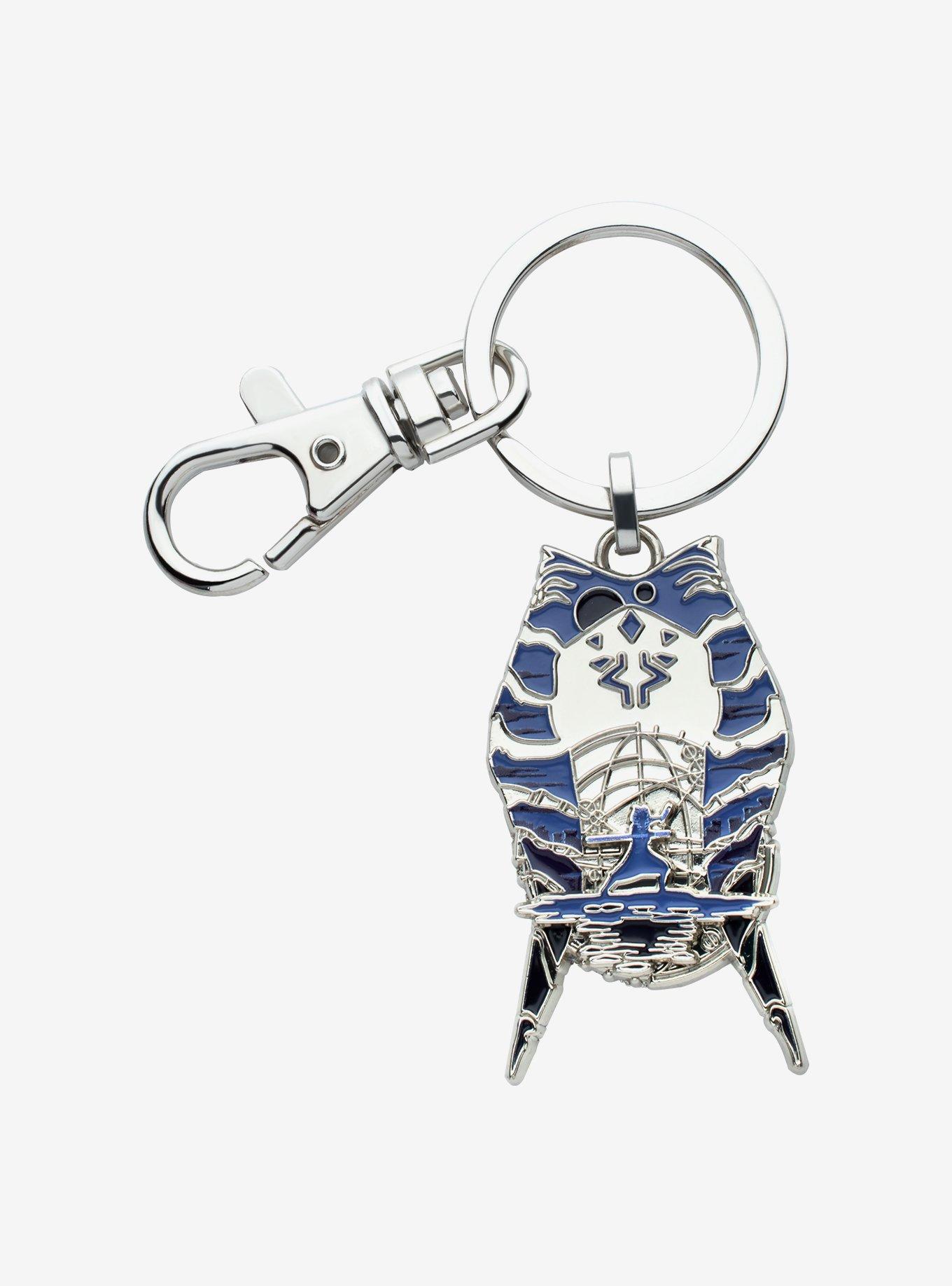 Star Wars Ahsoka Layered Keychain, , hi-res