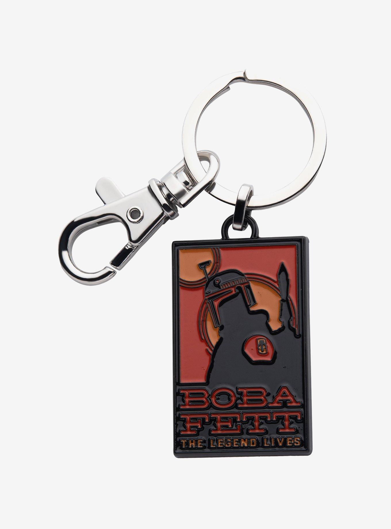 Star Wars Boba Fett The Legend Lives Keychain, , hi-res