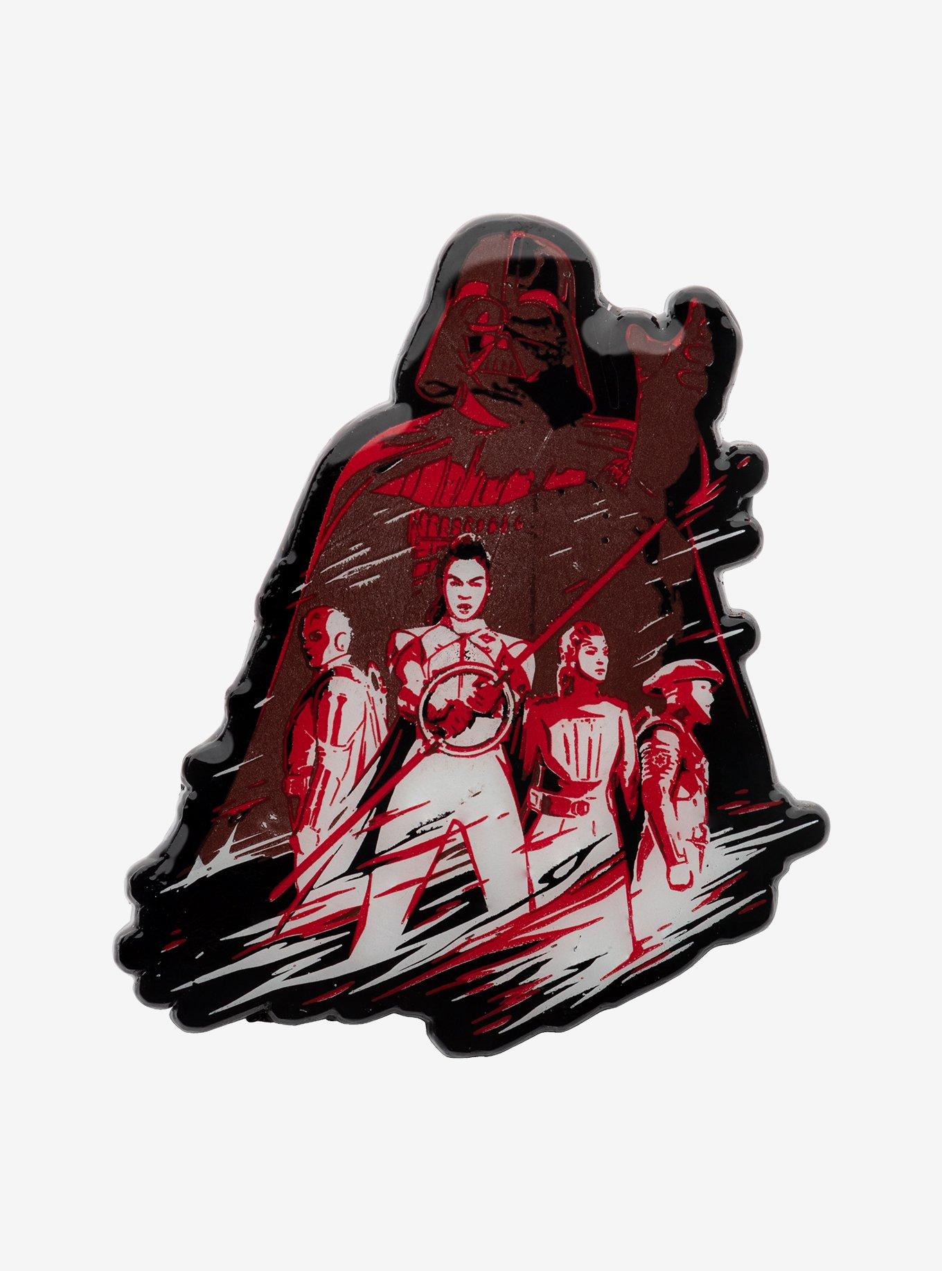 Star Wars Obi-wan Darth Vader Pin, , hi-res
