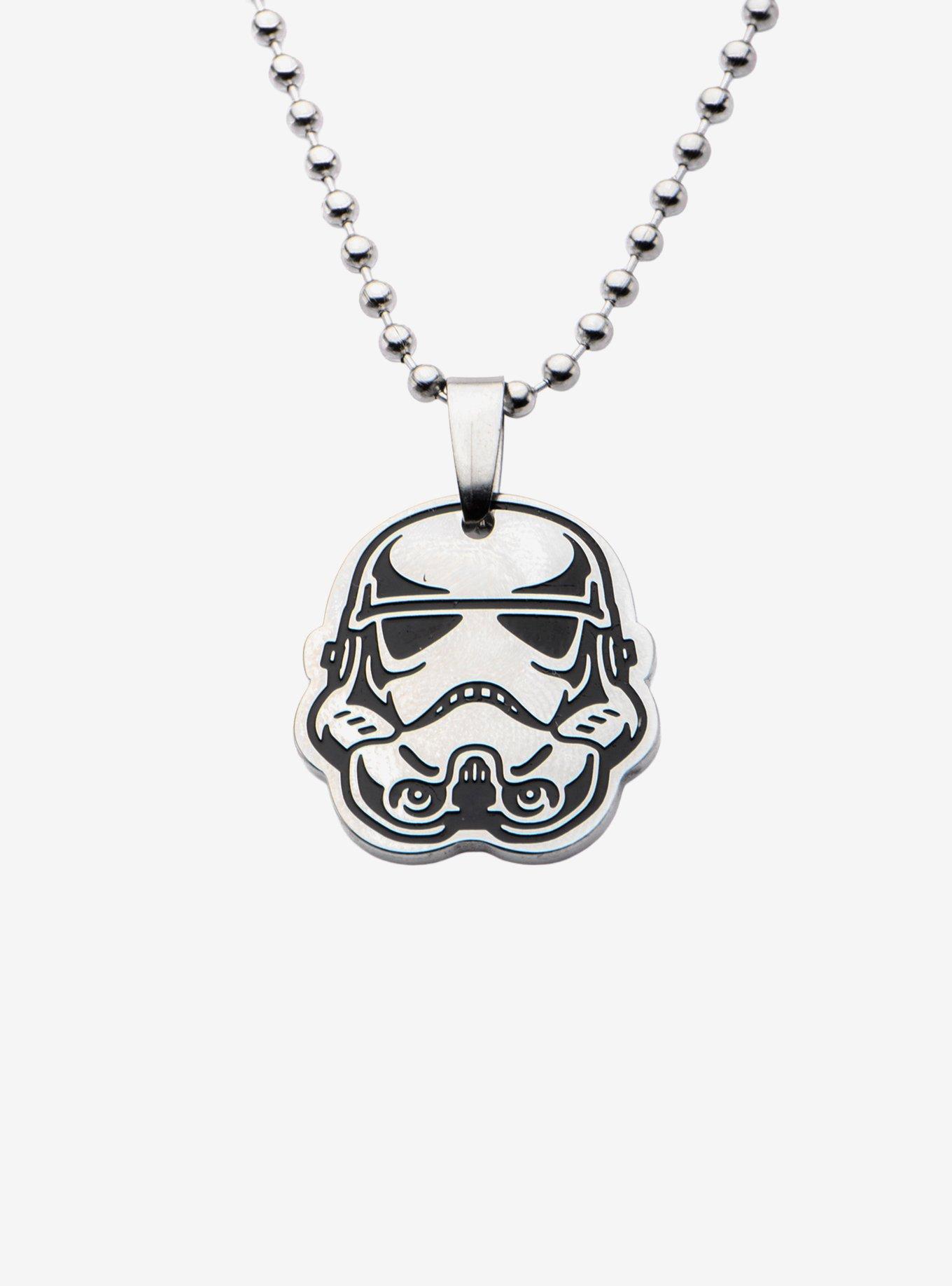 Star Wars Stormtrooper Enamel Pendant, , hi-res