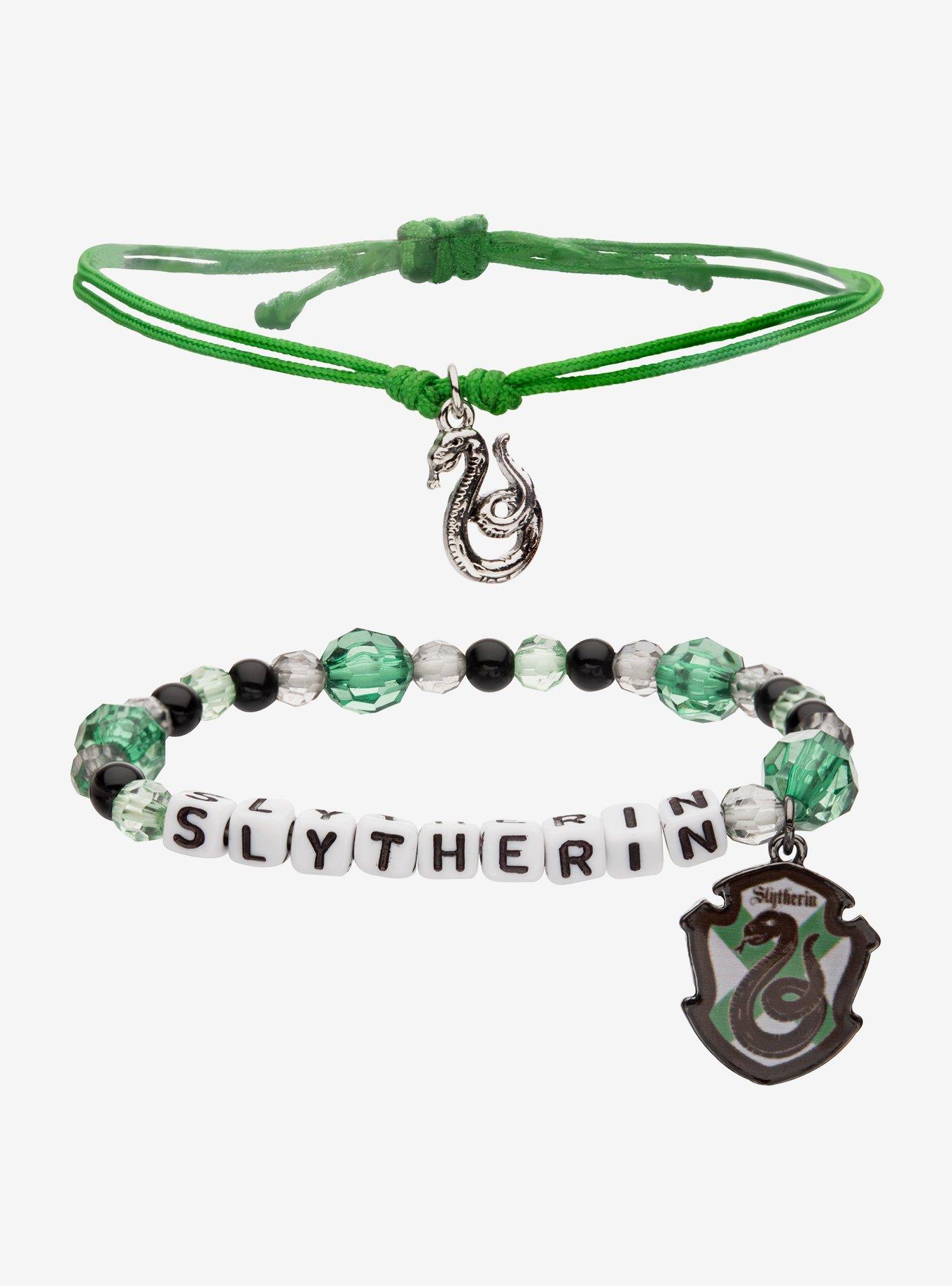Harry Potter Slytherin Bracelet Set, , hi-res