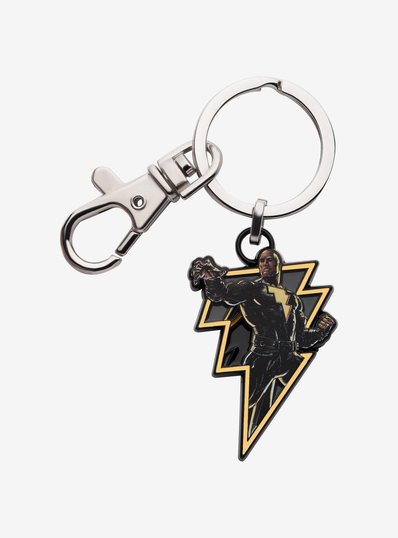 DC Comics Black Adam Lightning Keychain, , hi-res