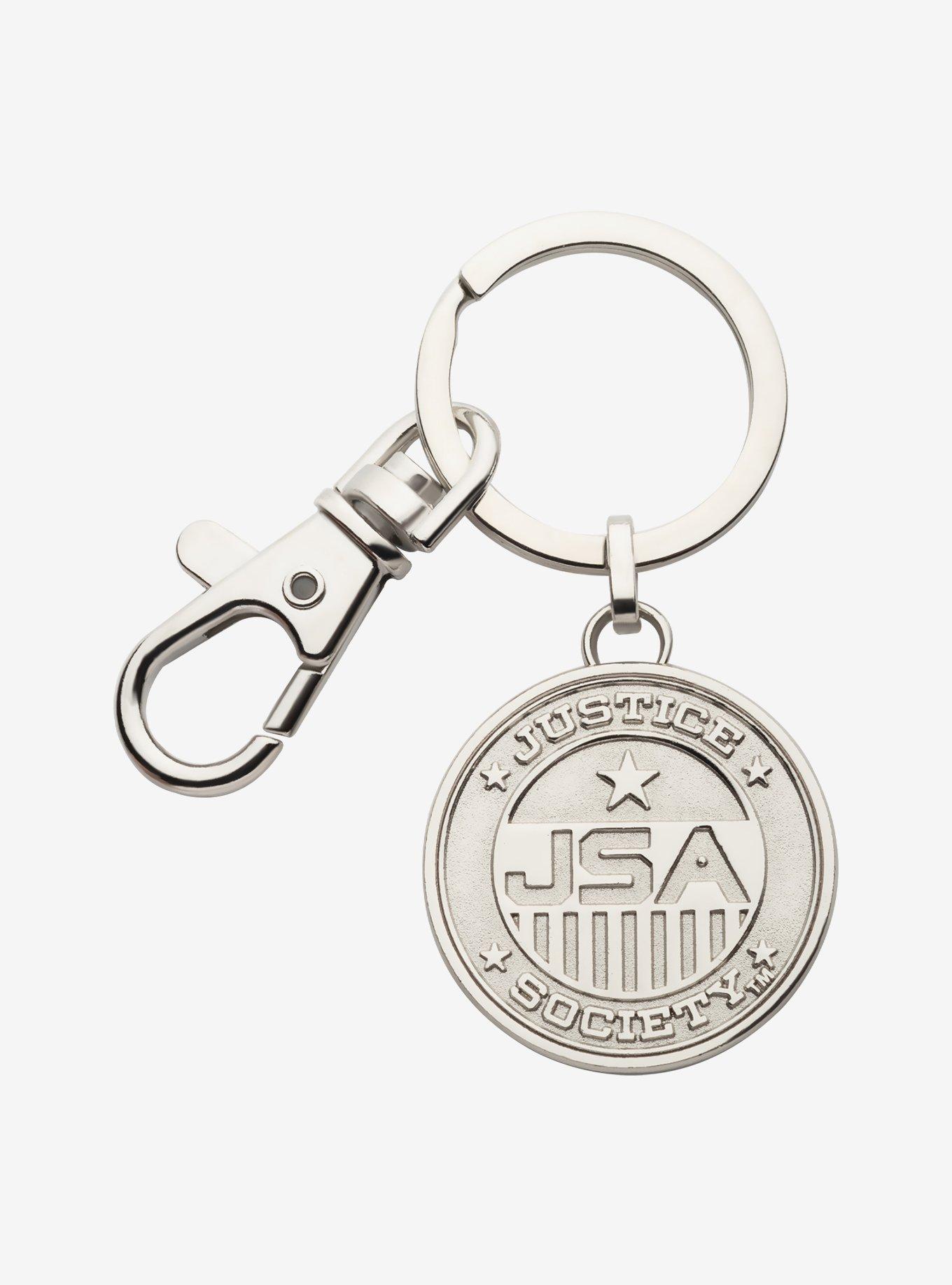 DC Comics Black Adam JSA Keychain, , hi-res