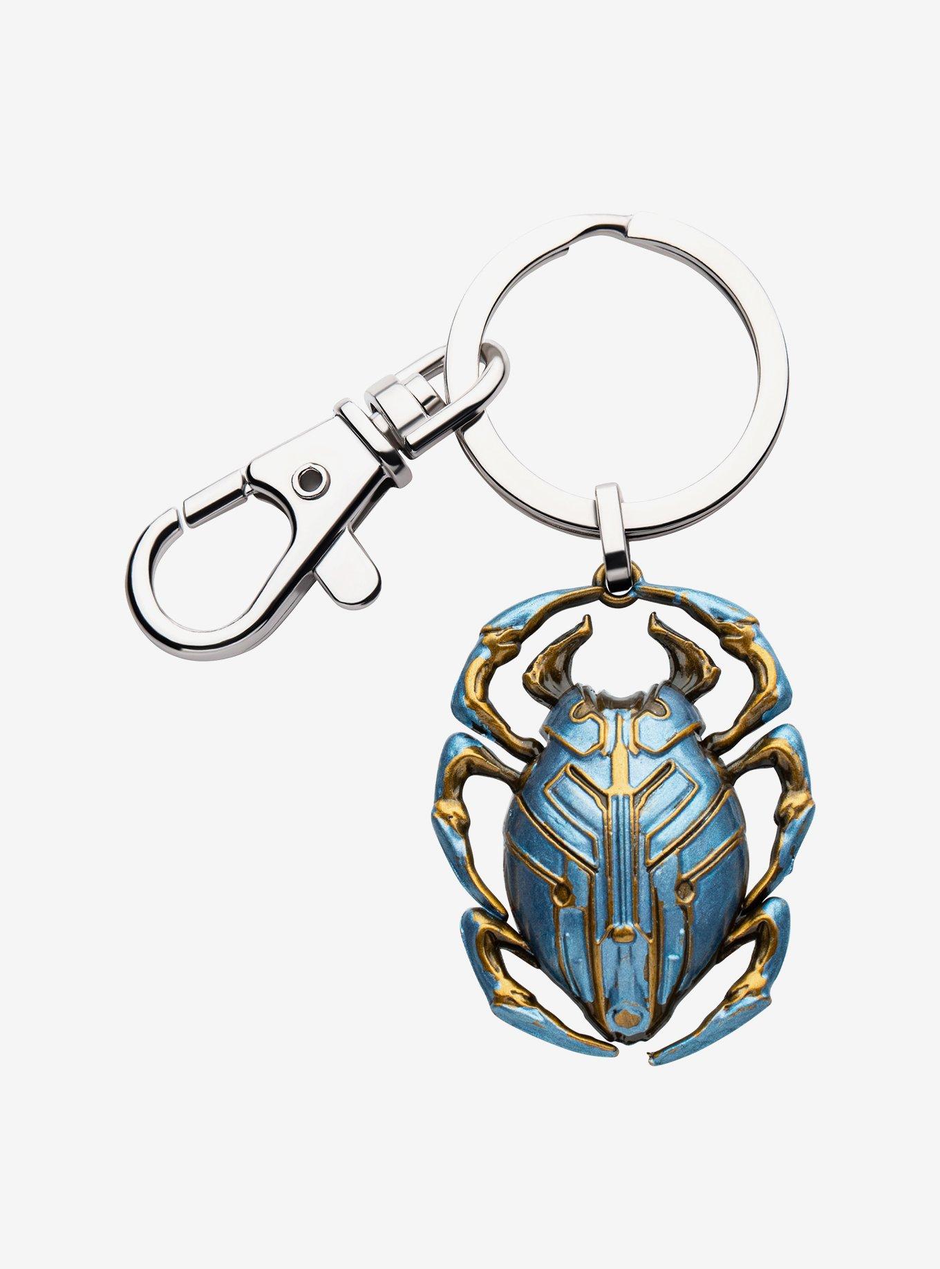 DC Comics Blue Beetle 3D Enamel Keychain, , hi-res