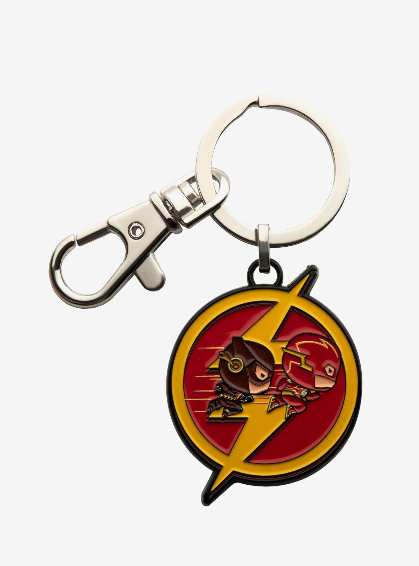 DC Comics The 2 Flashes Chibi Keychain, , hi-res