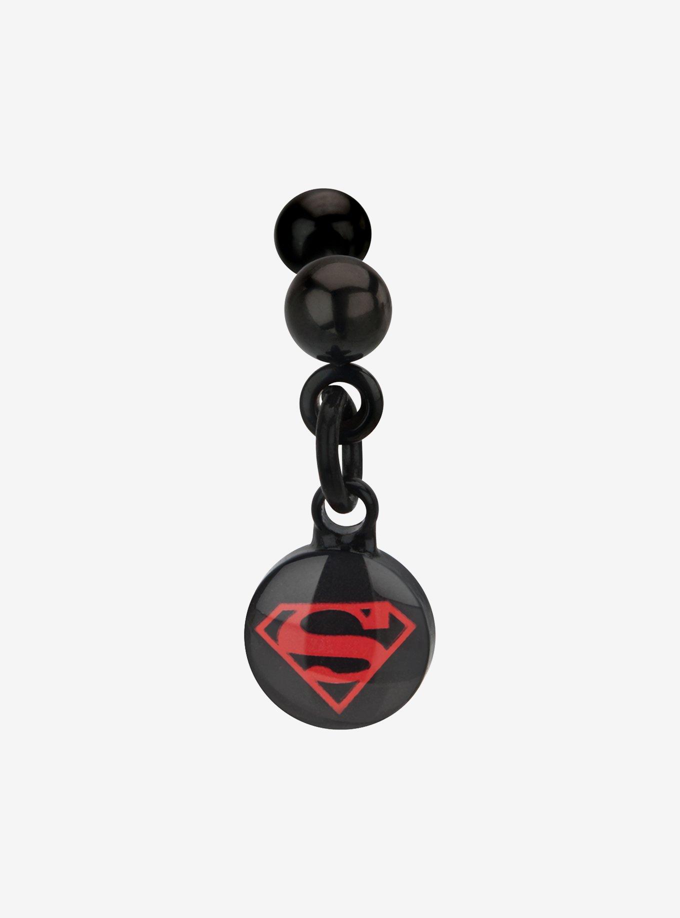 DC Comics Superman Dangle Cartilage Earrings, , hi-res