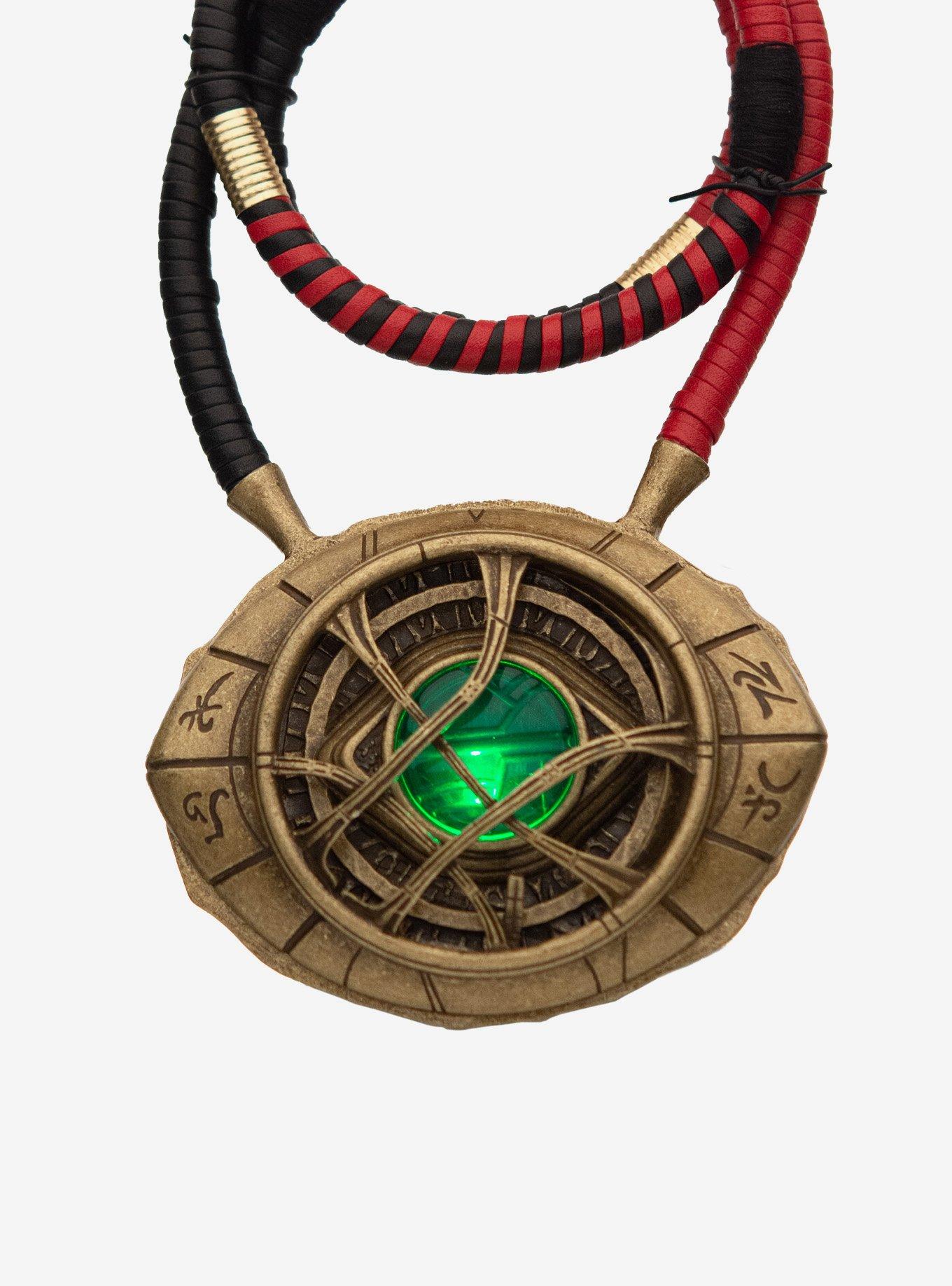 Marvel Doctor Strange Eye Of Agamotto Light Up Pendant Necklace, , hi-res