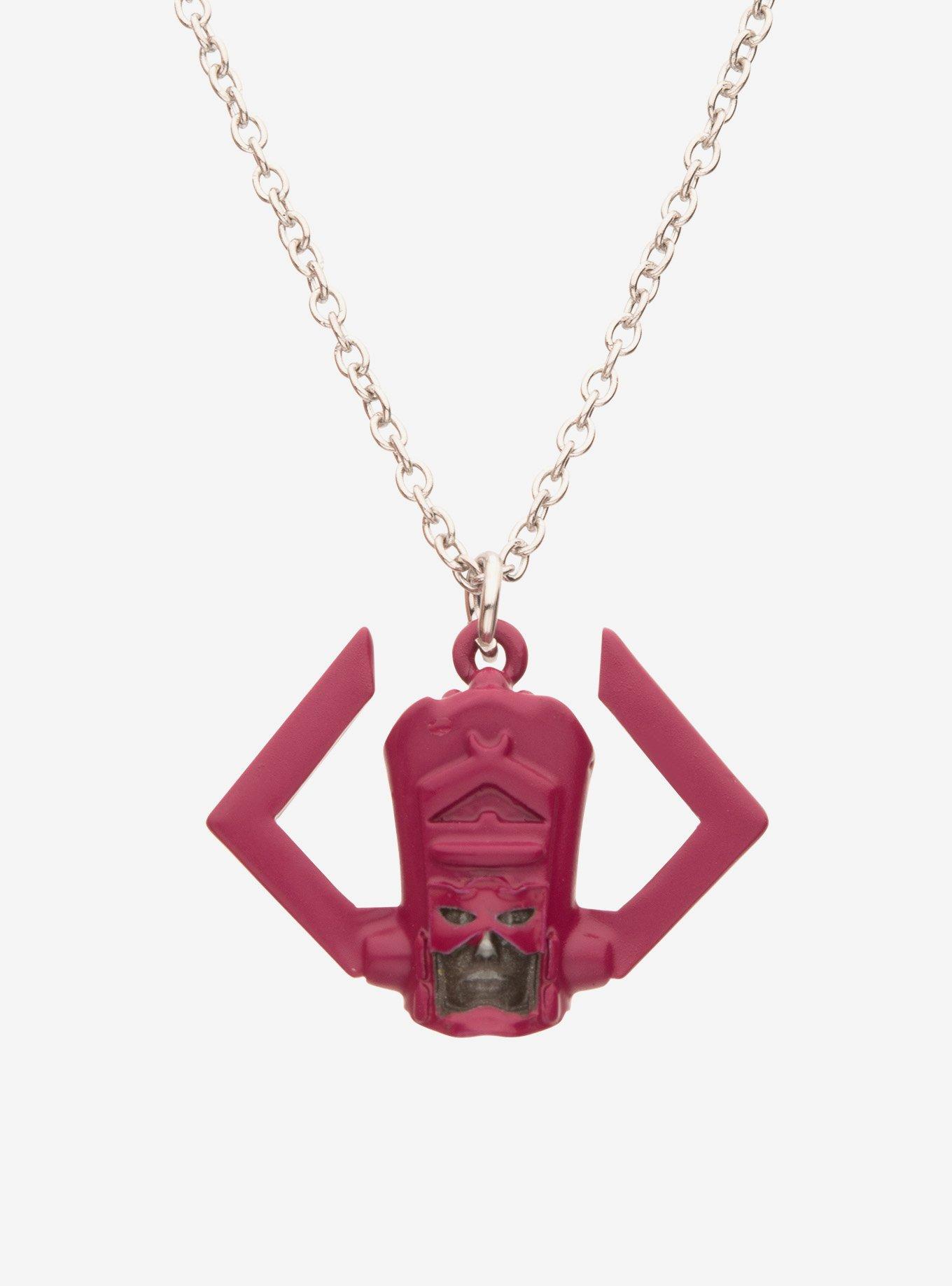 Marvel The Fantastic Four Classic Galactus 3D Flat Back Pendant Necklace, , hi-res