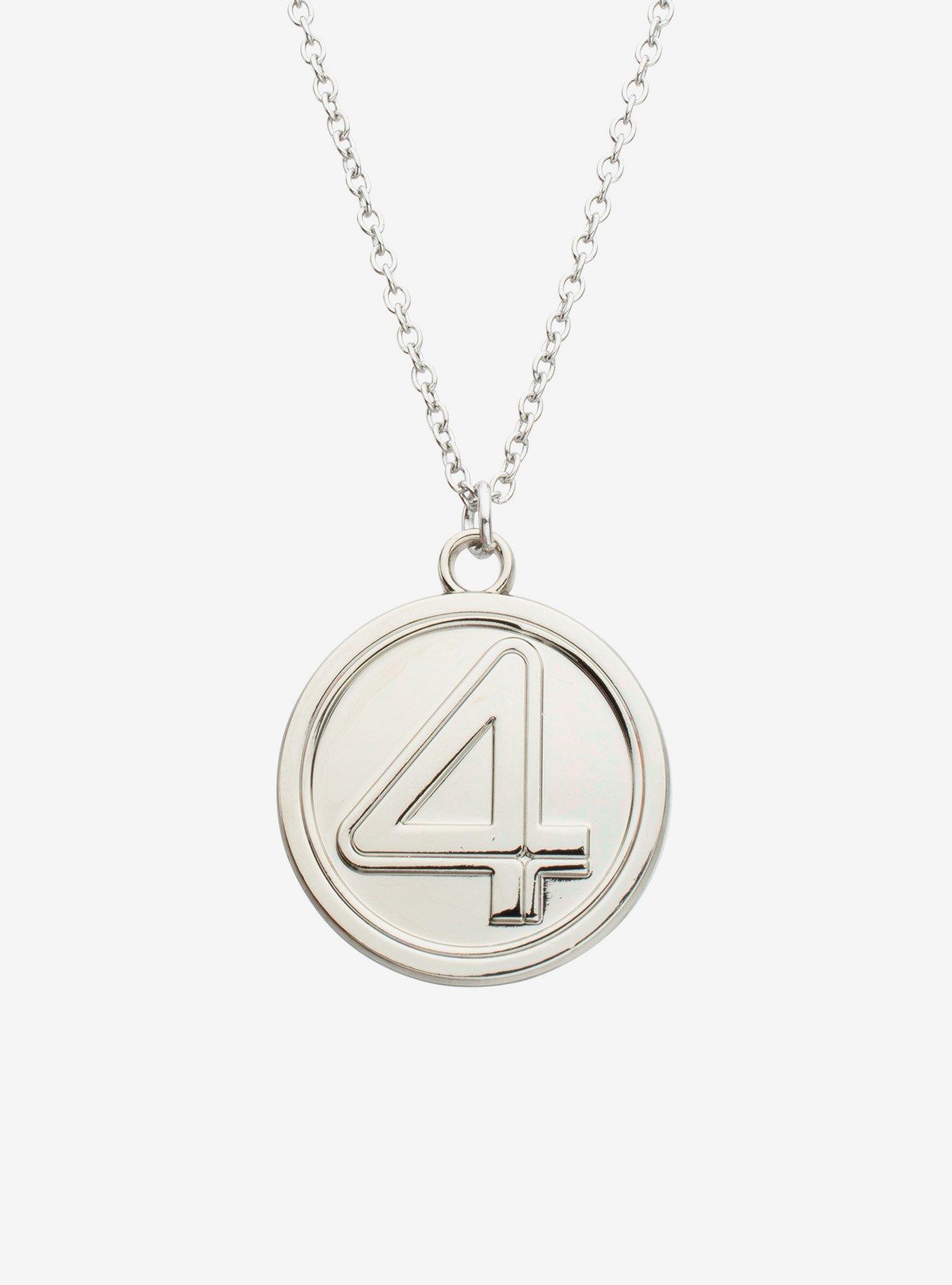 Marvel The Fantastic Four: First Steps Movie Logo Pendant Necklace, , hi-res