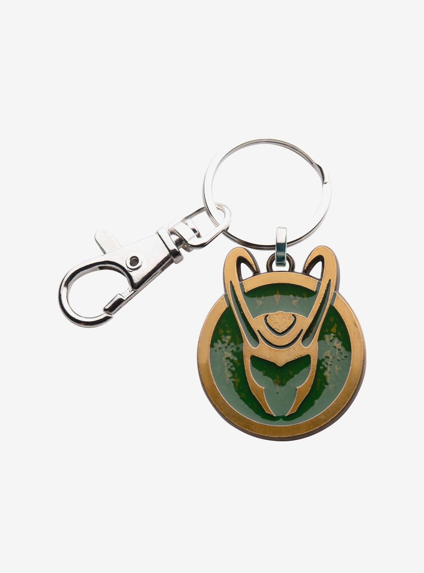Marvel Loki Helmet Keychain, , hi-res